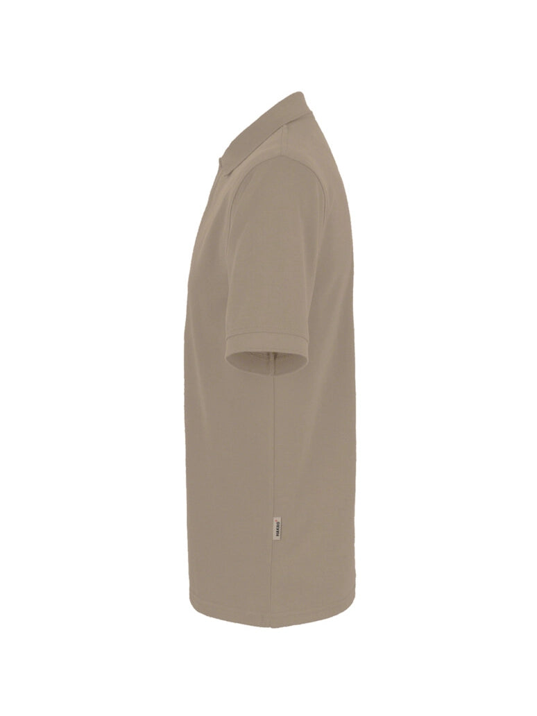 Unisex Polo Performance Mikralinar® Khaki by Hakro -  ChefsCotton