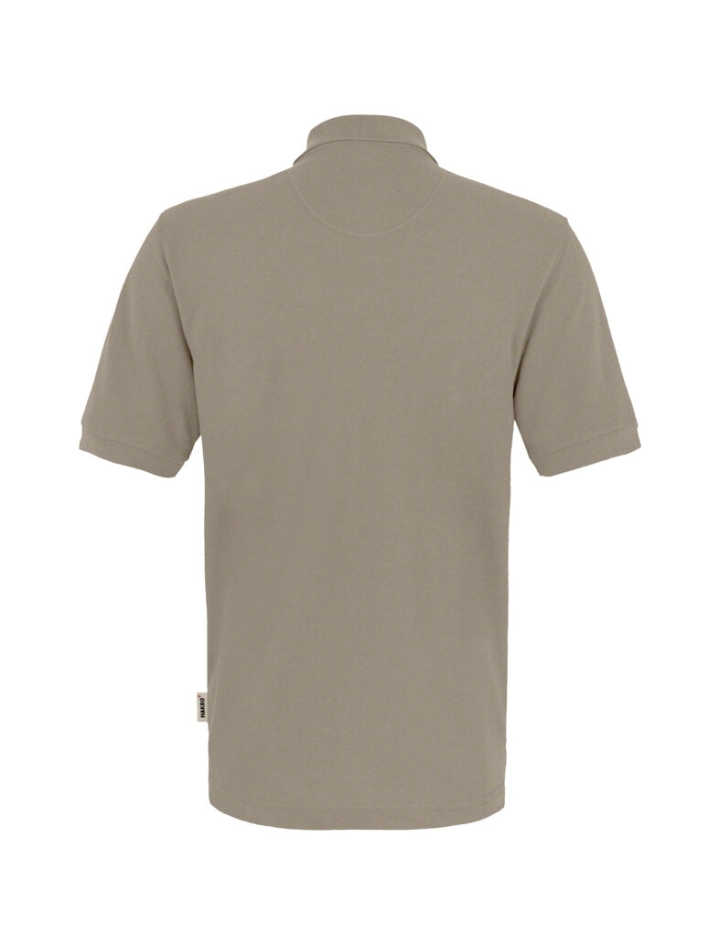 Unisex Polo Performance Mikralinar® Khaki by Hakro -  ChefsCotton