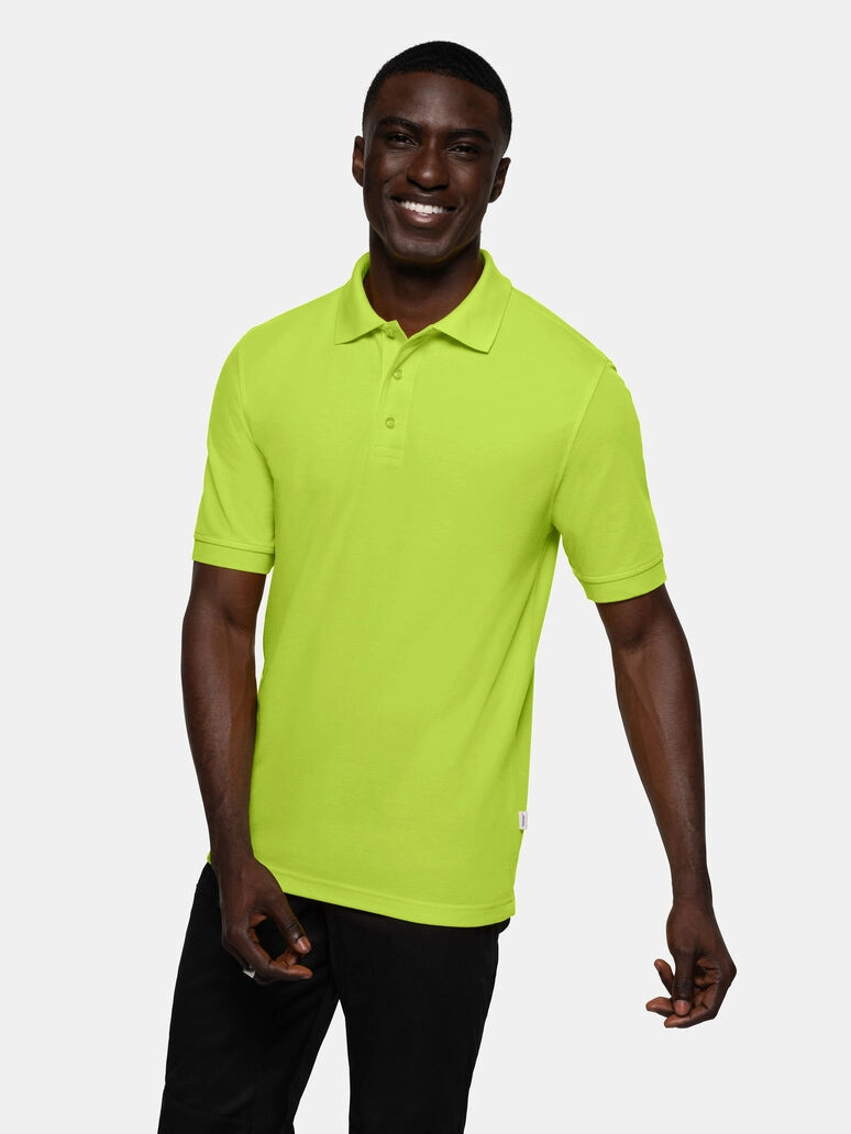 Unisex Polo Performance Mikralinar® Kiwi by Hakro -  ChefsCotton
