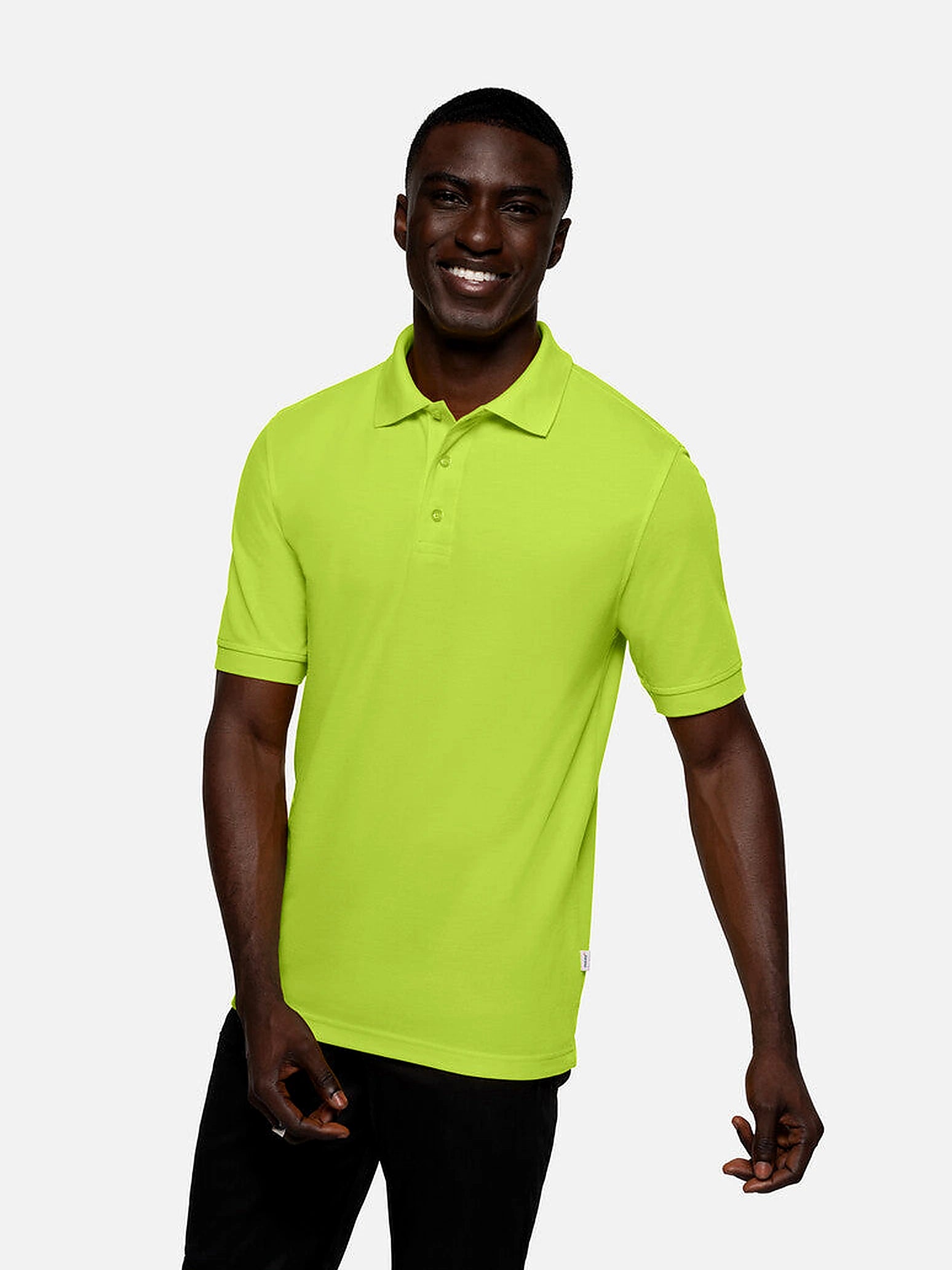 Unisex Polo Performance Mikralinar® Kiwi by Hakro - ChefsCotton