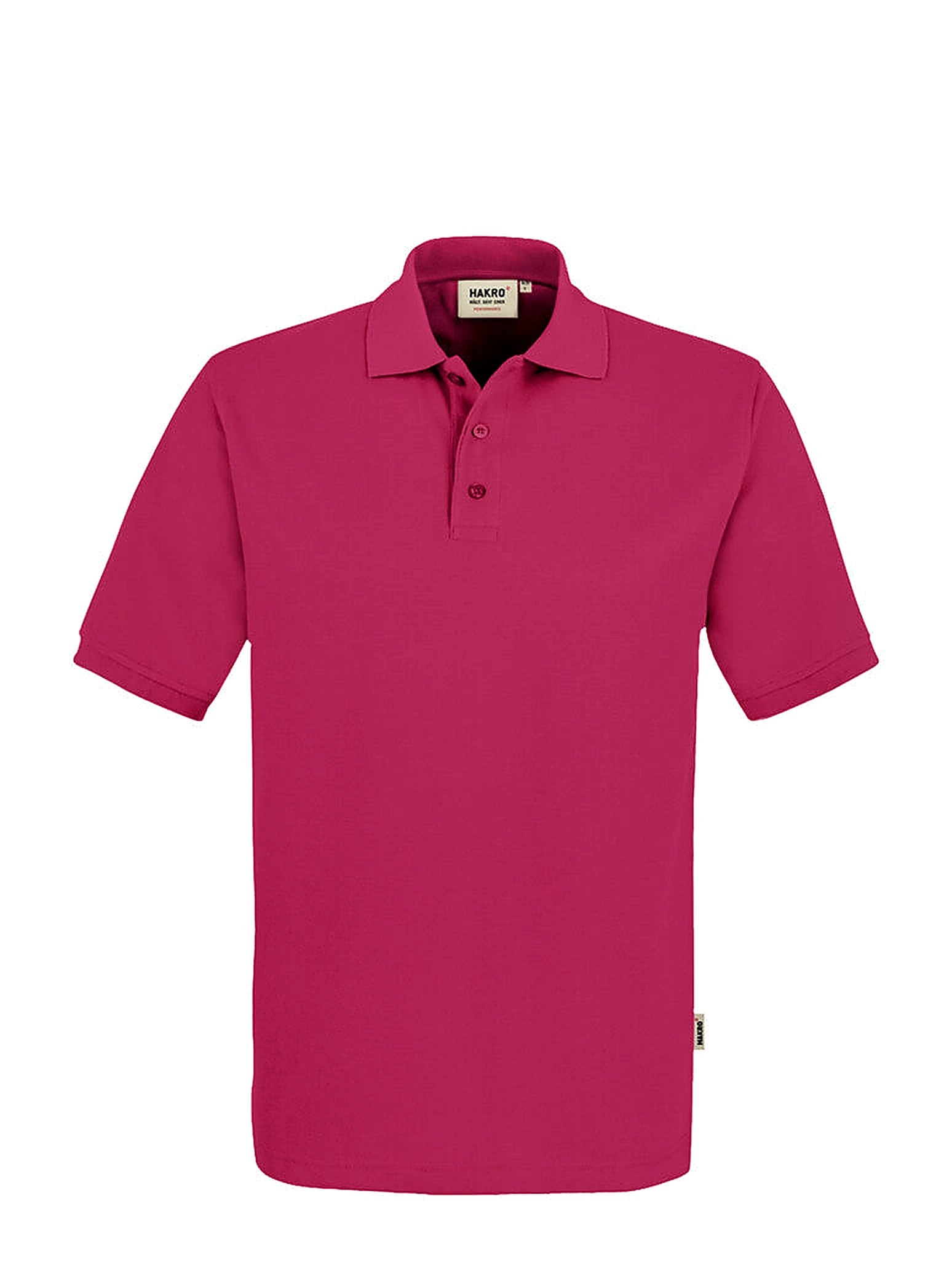 Unisex Polo Performance Mikralinar® Magenta by Hakro - ChefsCotton
