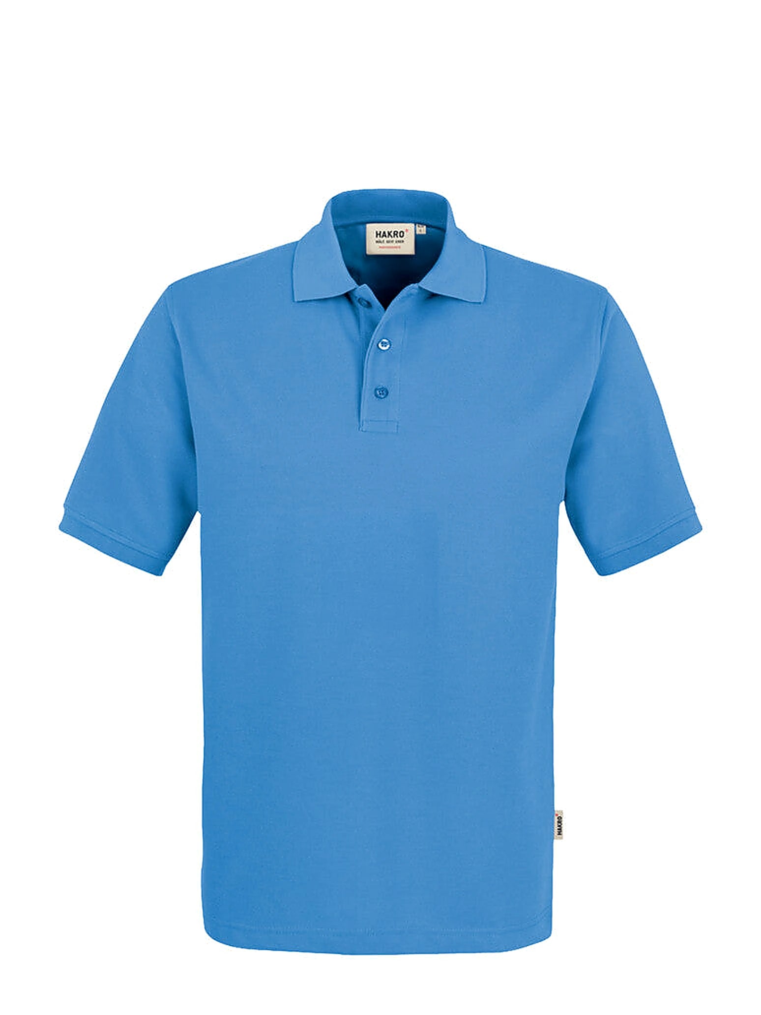 Unisex Polo Performance Mikralinar® Malibu Blue by Hakro - ChefsCotton