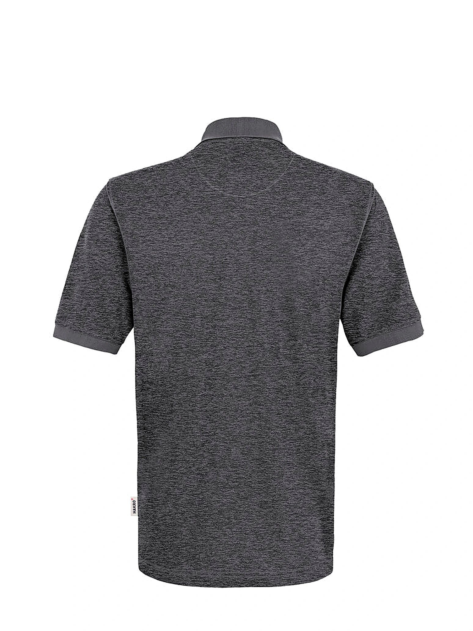 Unisex Polo Performance Mikralinar® Mottled Anthracite by Hakro - ChefsCotton