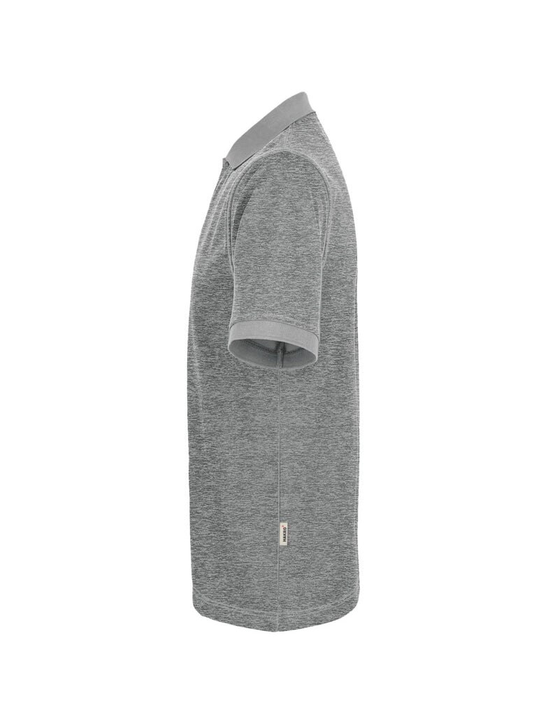 Unisex Polo Performance Mikralinar® Mottled Grey by Hakro -  ChefsCotton