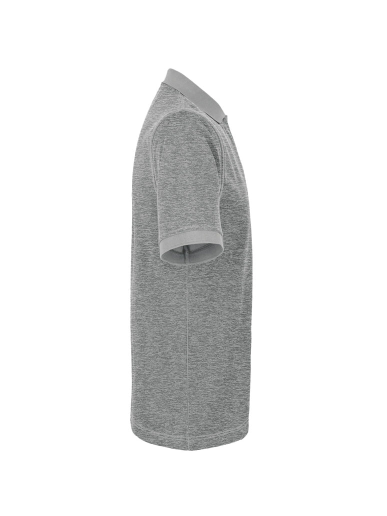 Unisex Polo Performance Mikralinar® Mottled Grey by Hakro -  ChefsCotton