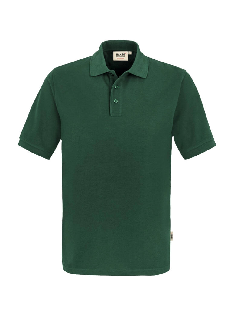 Unisex Polo Performance Mikralinar® Pine Green by Hakro -  ChefsCotton