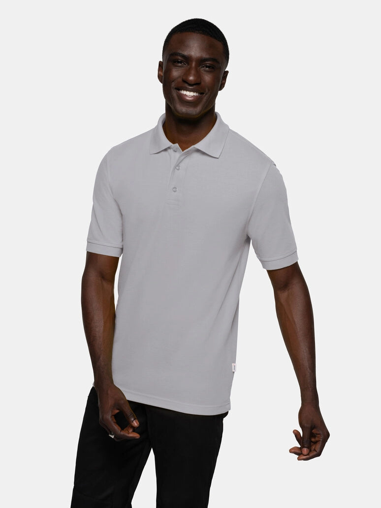 Unisex Polo Performance Mikralinar® Titanium by Hakro -  ChefsCotton