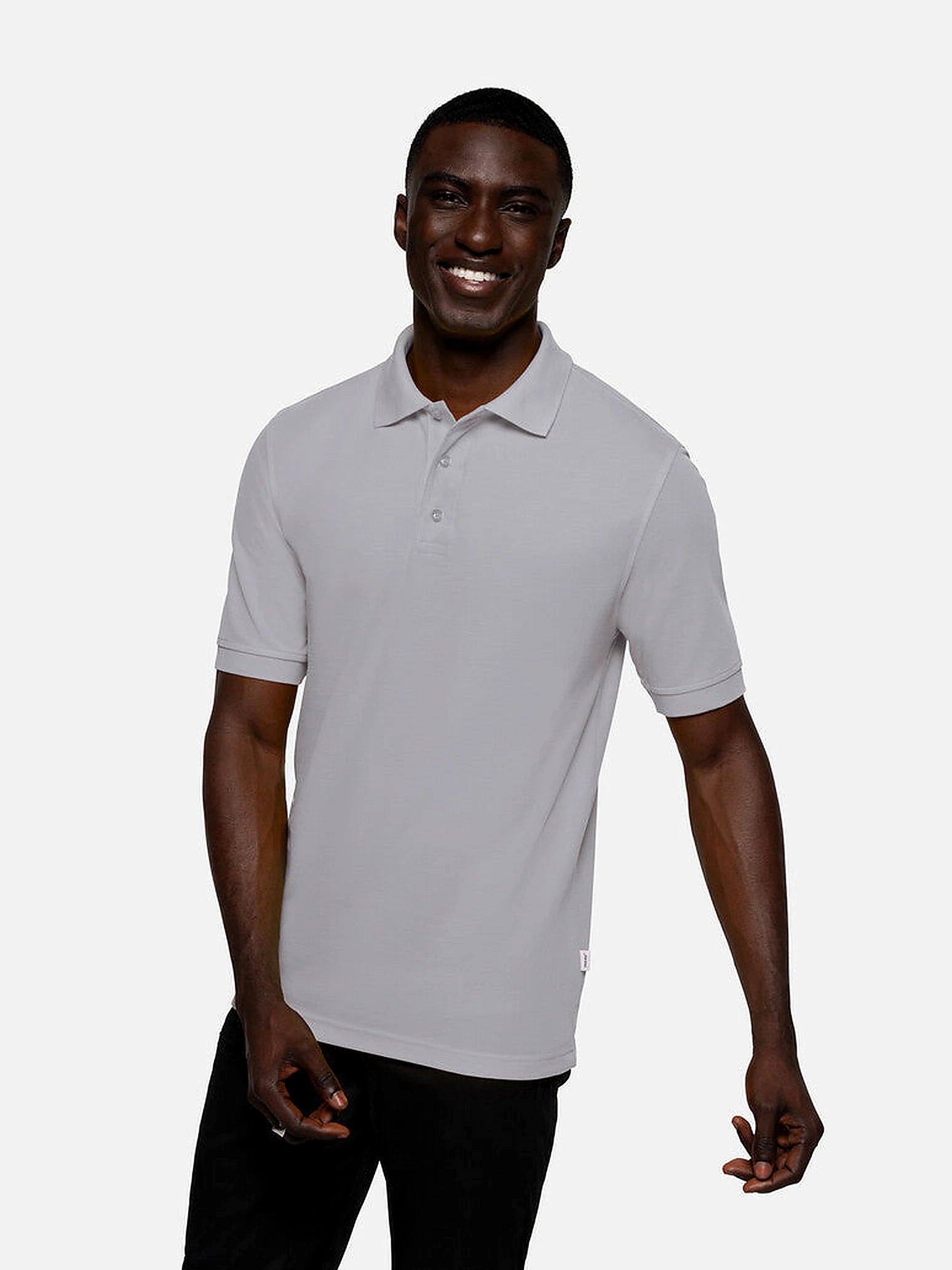 Unisex Polo Performance Mikralinar® Titanium by Hakro - ChefsCotton