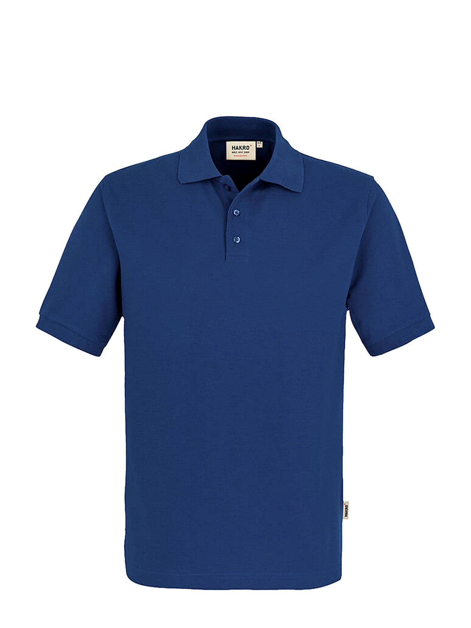 Unisex Polo Performance Mikralinar® Ultramarine Blue by Hakro - ChefsCotton