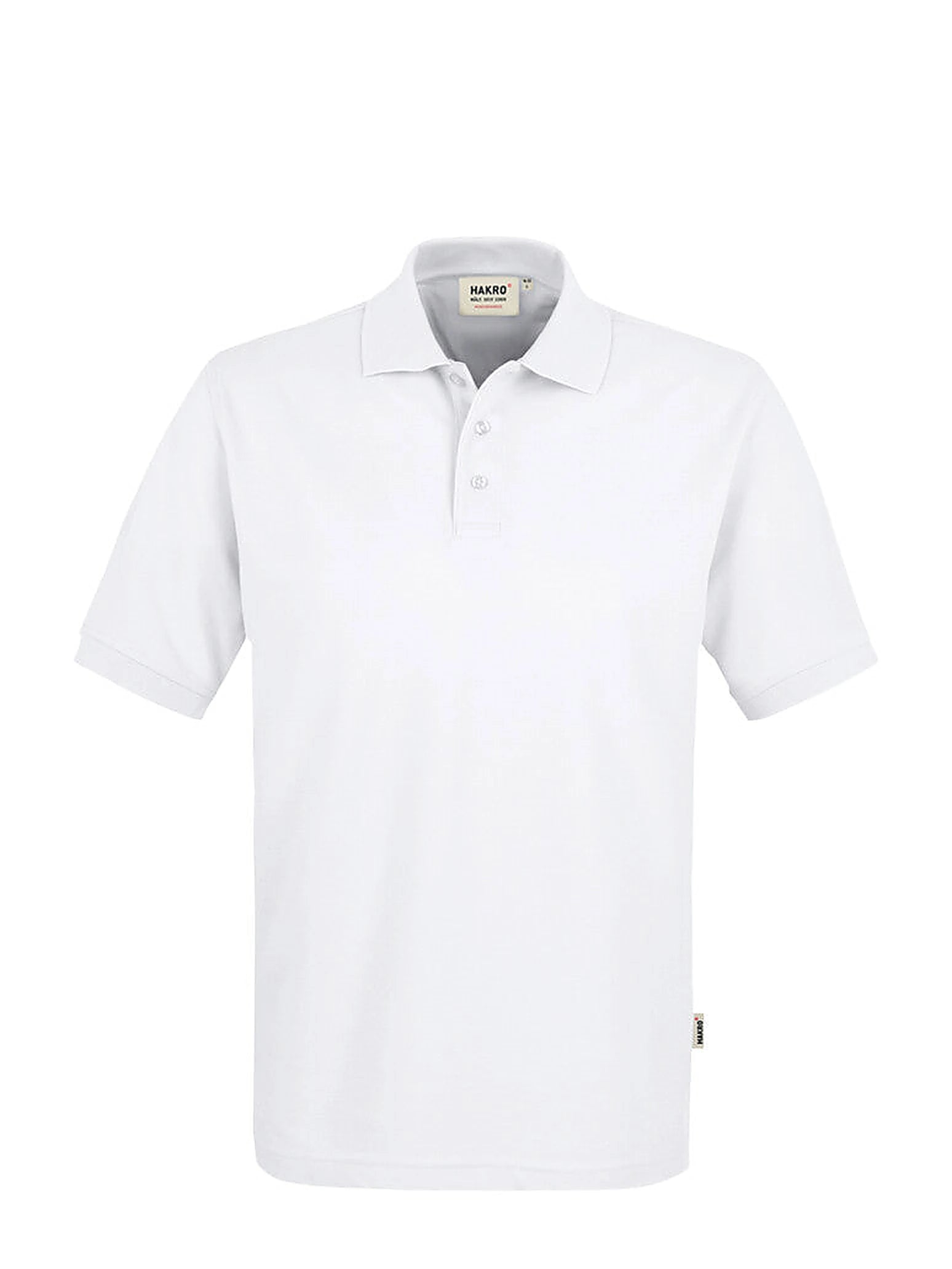 Unisex Polo Performance Mikralinar® White by Hakro - ChefsCotton