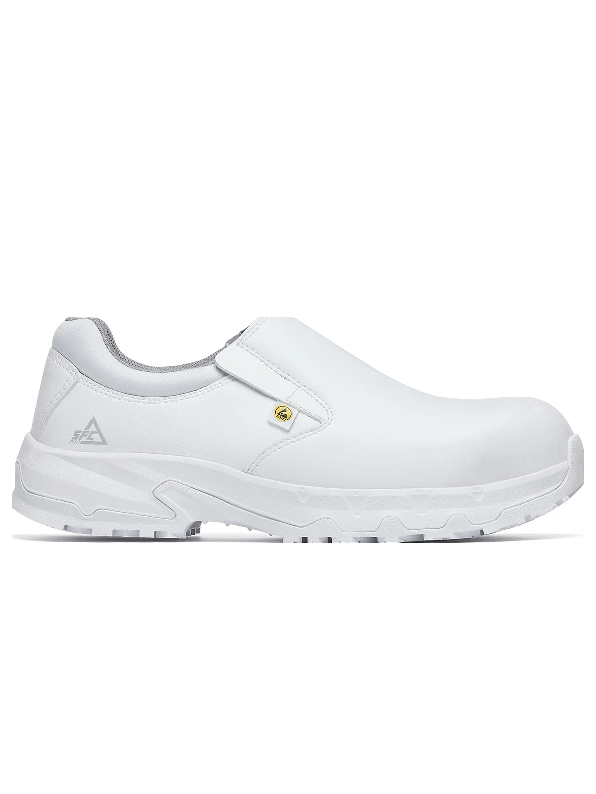 Unisex Safety Shoe Brandon White (S3) by Shoes For Crews - ChefsCotton