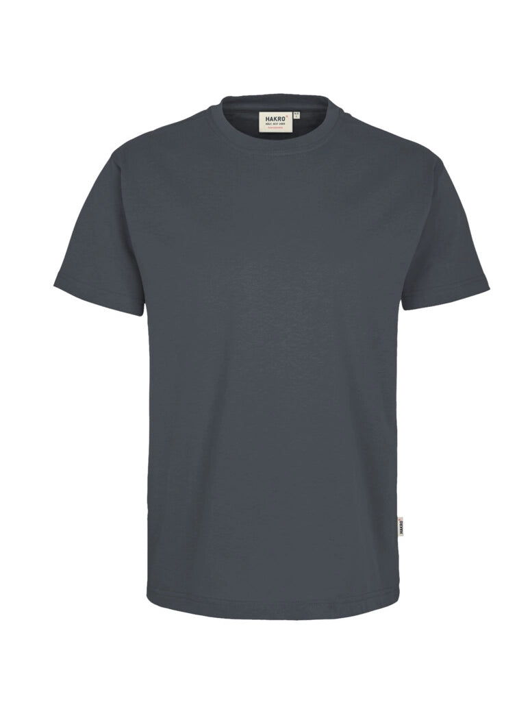 Unisex T-Shirt Performance Mikralinar® Anthracite by Hakro -  ChefsCotton