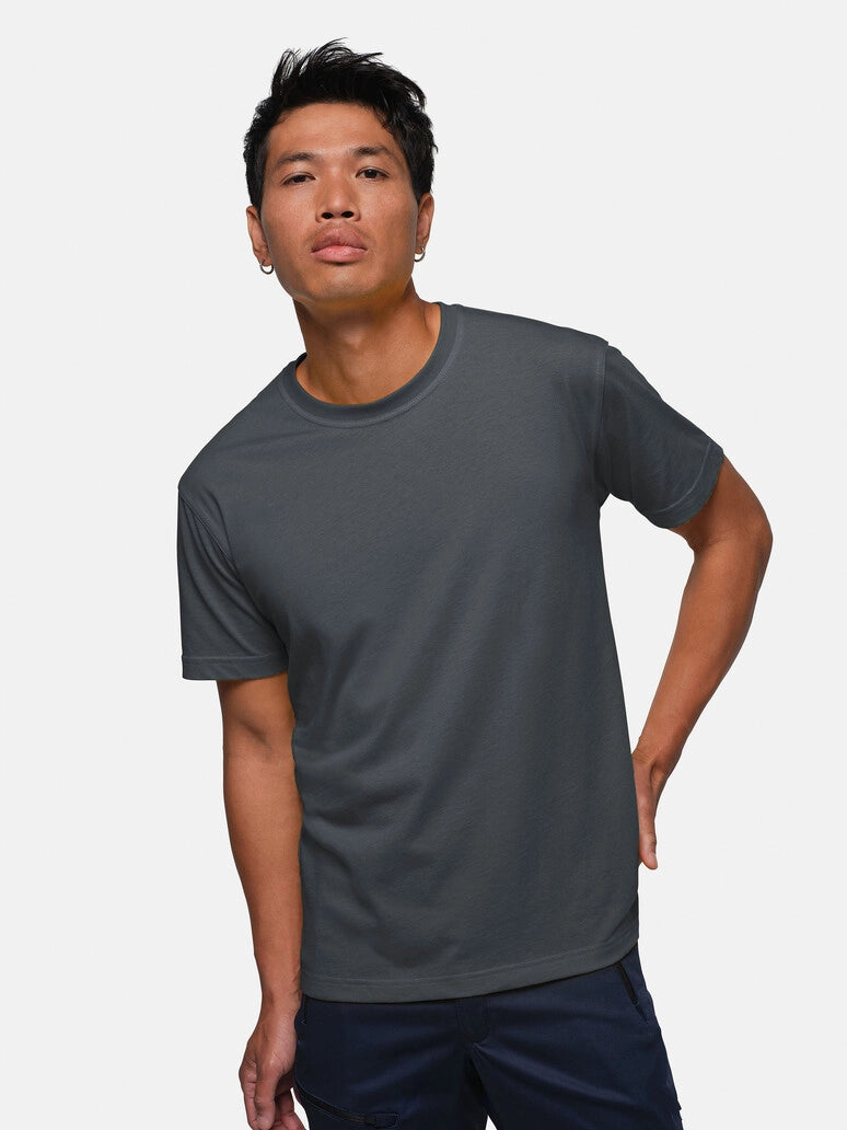 Unisex T-Shirt Performance Mikralinar® Anthracite by Hakro -  ChefsCotton