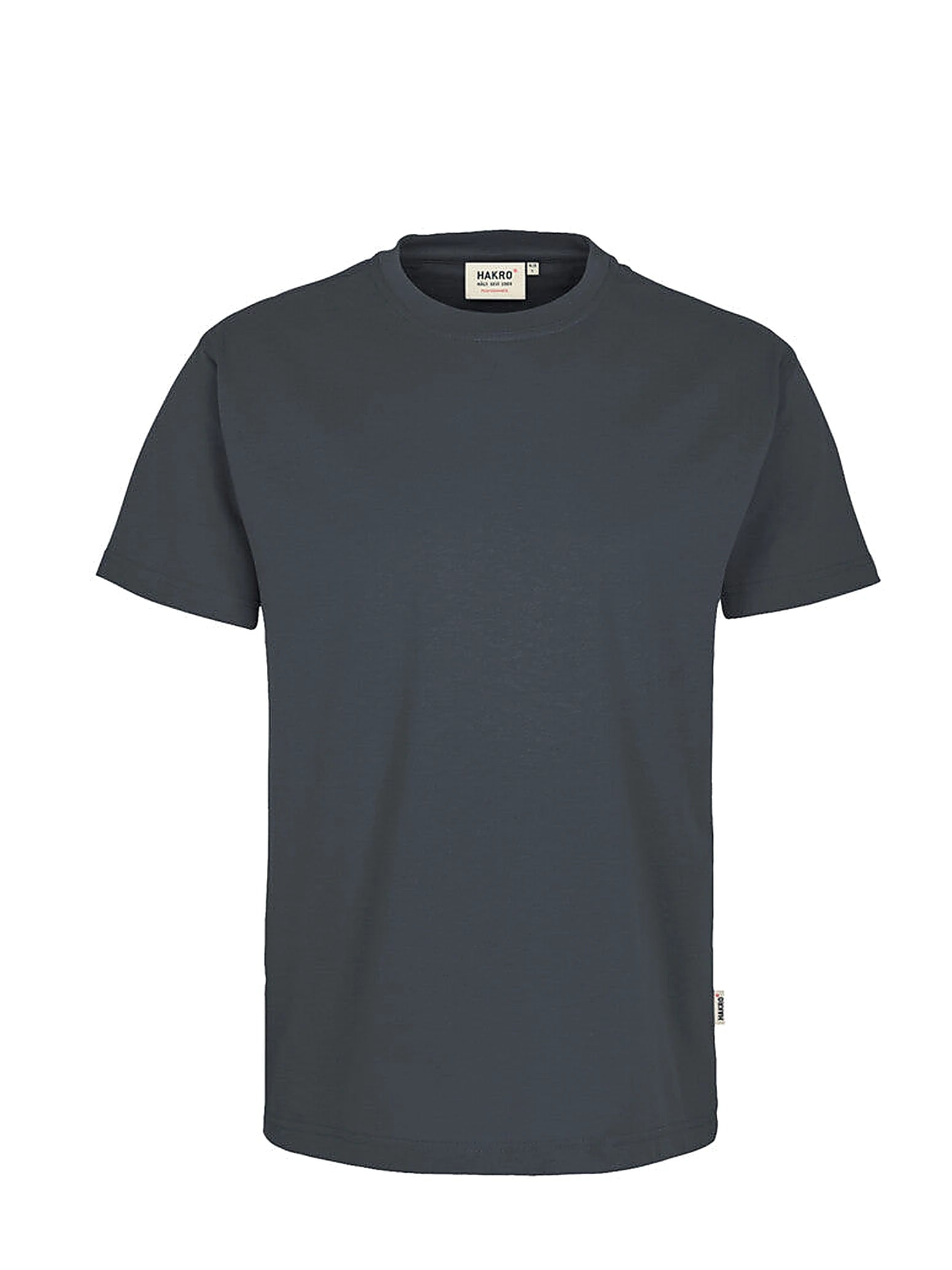 Unisex T-Shirt Performance Mikralinar® Anthracite by Hakro - ChefsCotton