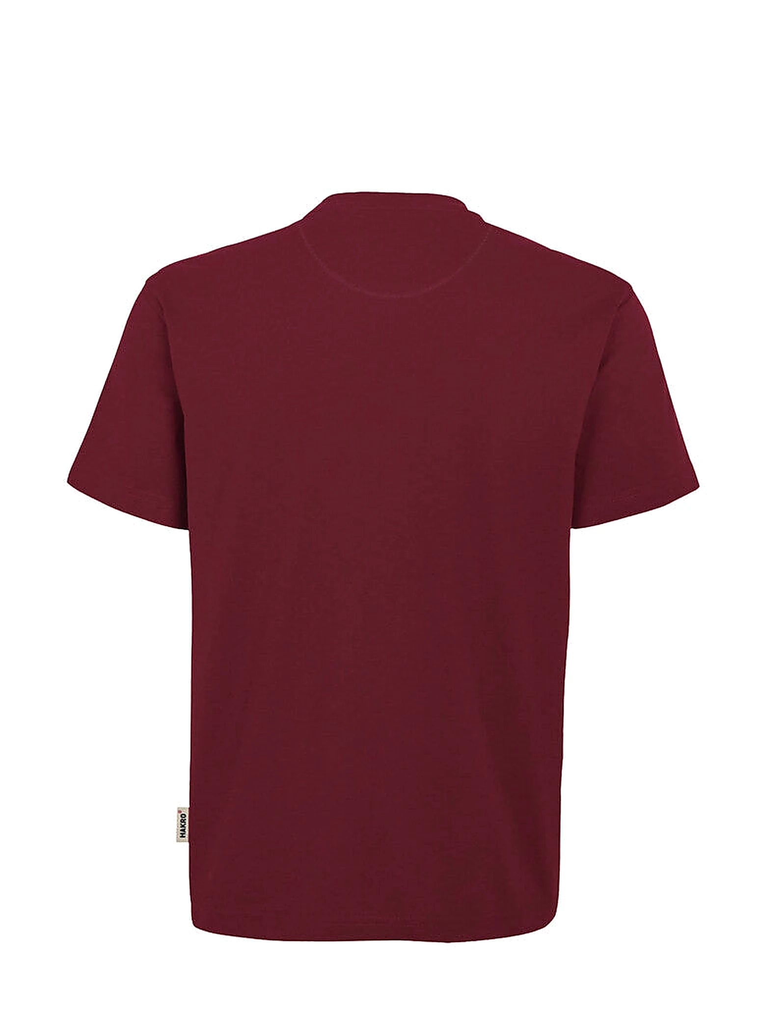 Unisex T-Shirt Performance Mikralinar® Burgundy by Hakro - ChefsCotton