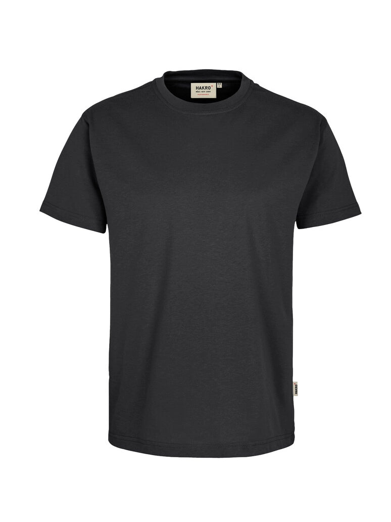 Unisex T-Shirt Performance Mikralinar® Carbon Grey by Hakro -  ChefsCotton