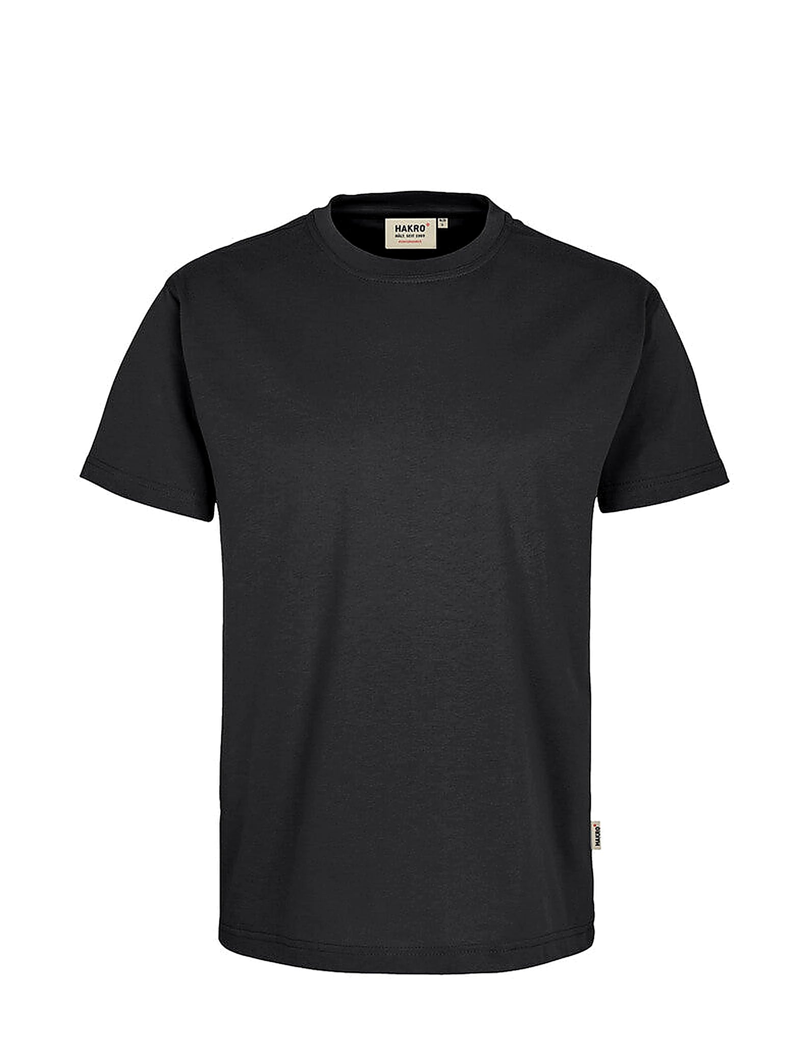 Unisex T-Shirt Performance Mikralinar® Carbon Grey by Hakro - ChefsCotton