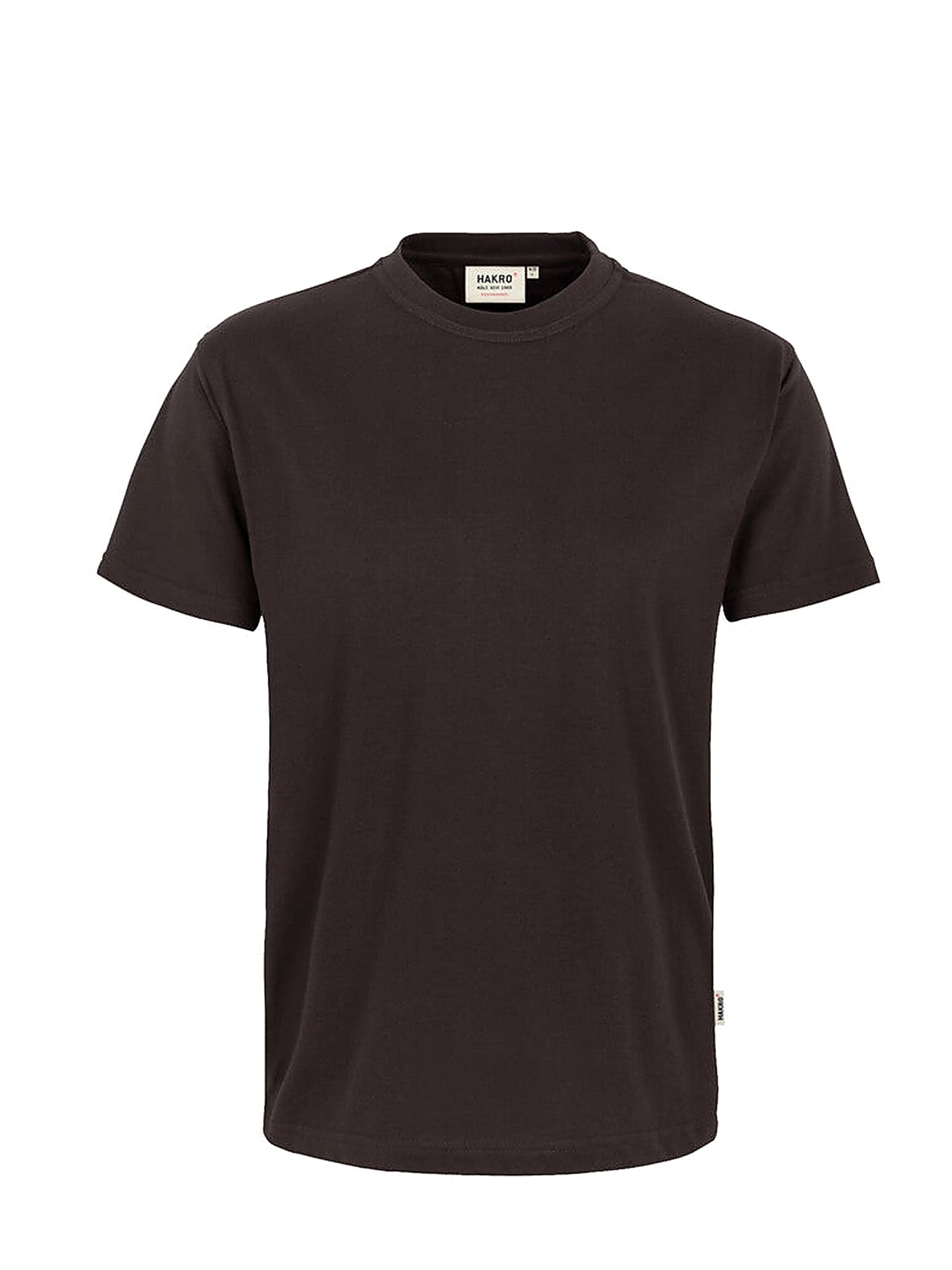 Unisex T-Shirt Performance Mikralinar® Chocolate by Hakro - ChefsCotton