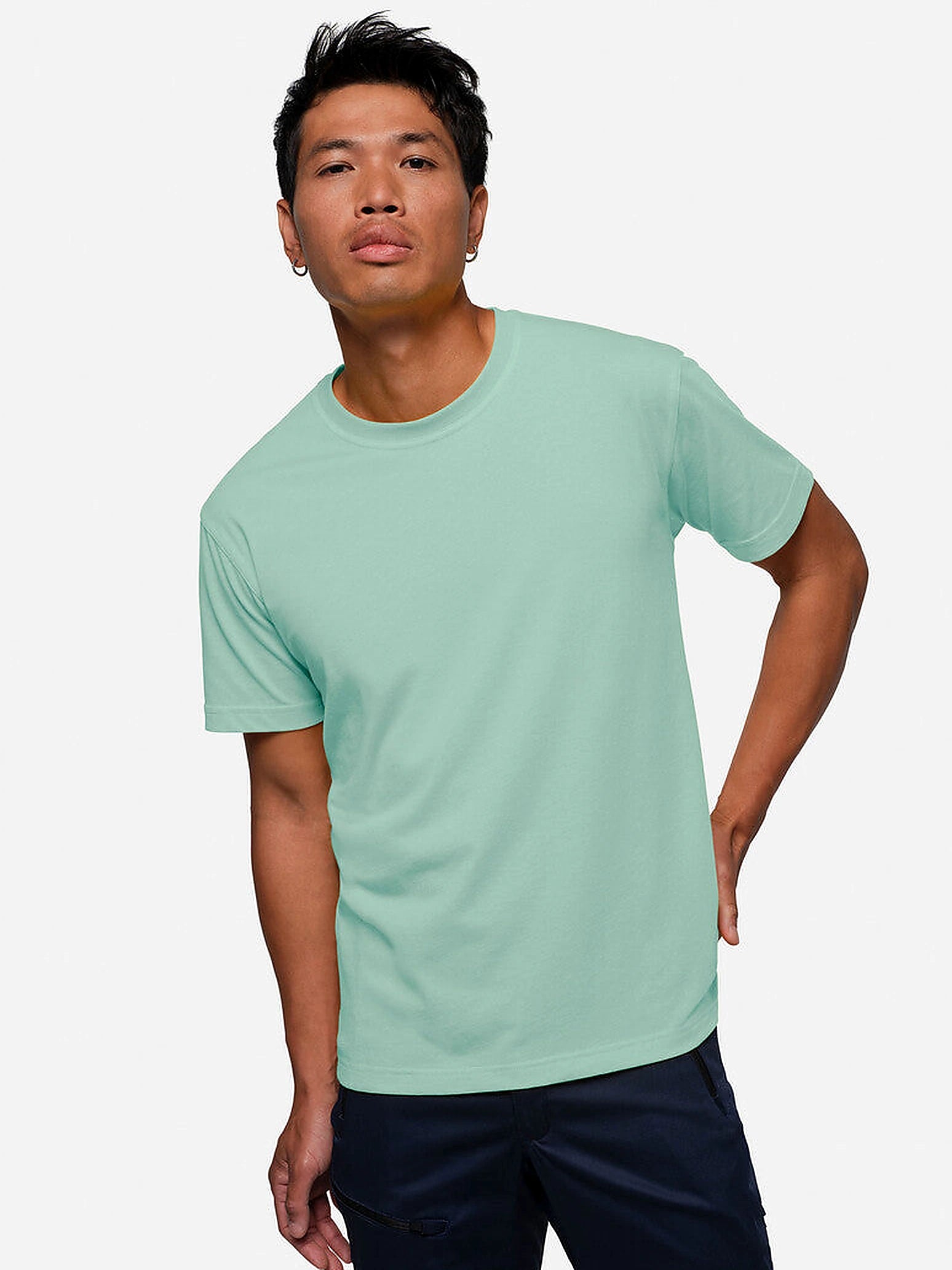 Unisex T-Shirt Performance Mikralinar® Ice Green by Hakro - ChefsCotton