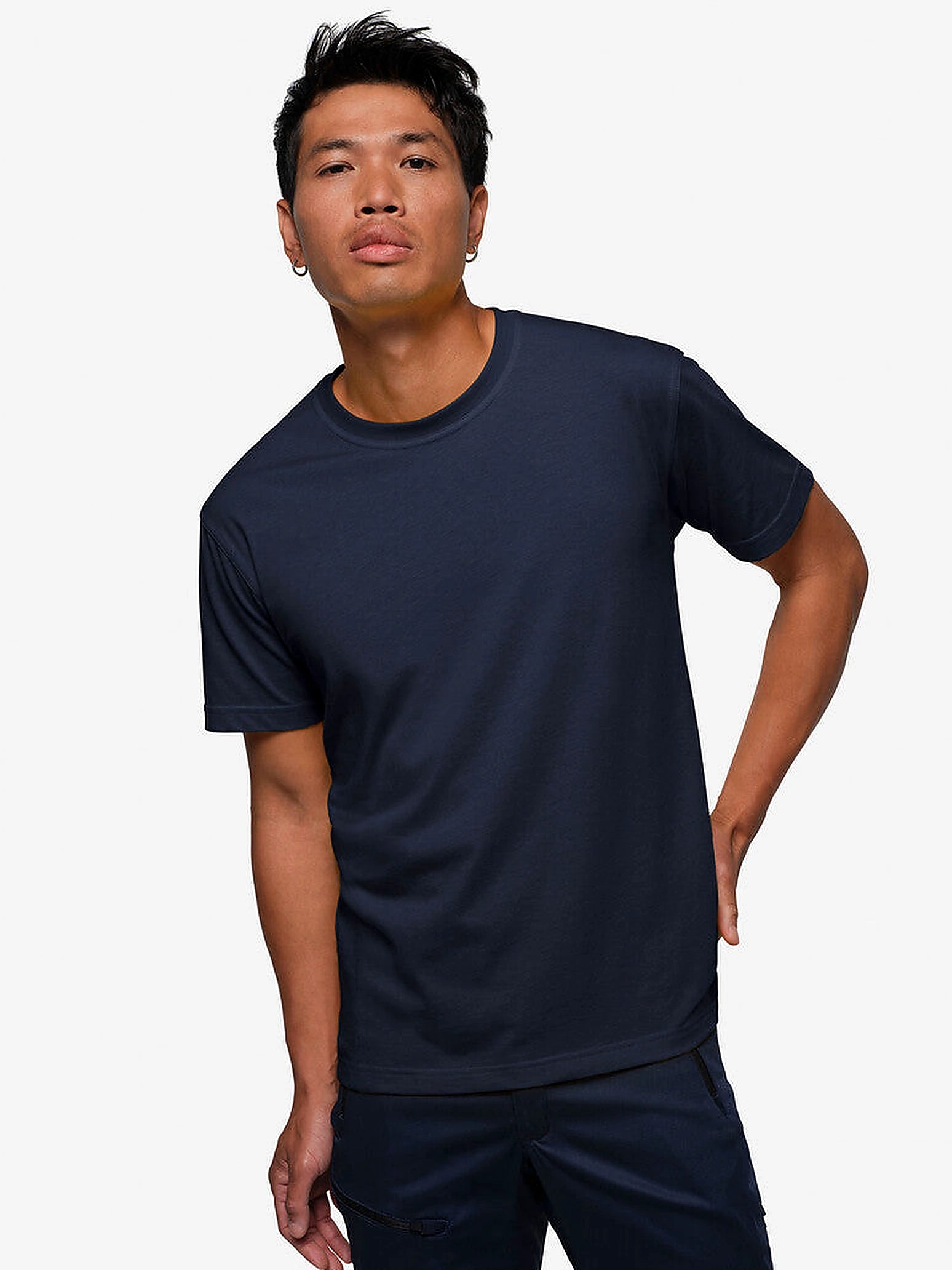 Unisex T-Shirt Performance Mikralinar® Ink by Hakro - ChefsCotton