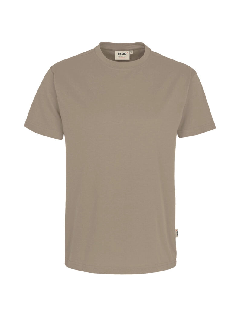 Unisex T-Shirt Performance Mikralinar® Khaki by Hakro -  ChefsCotton