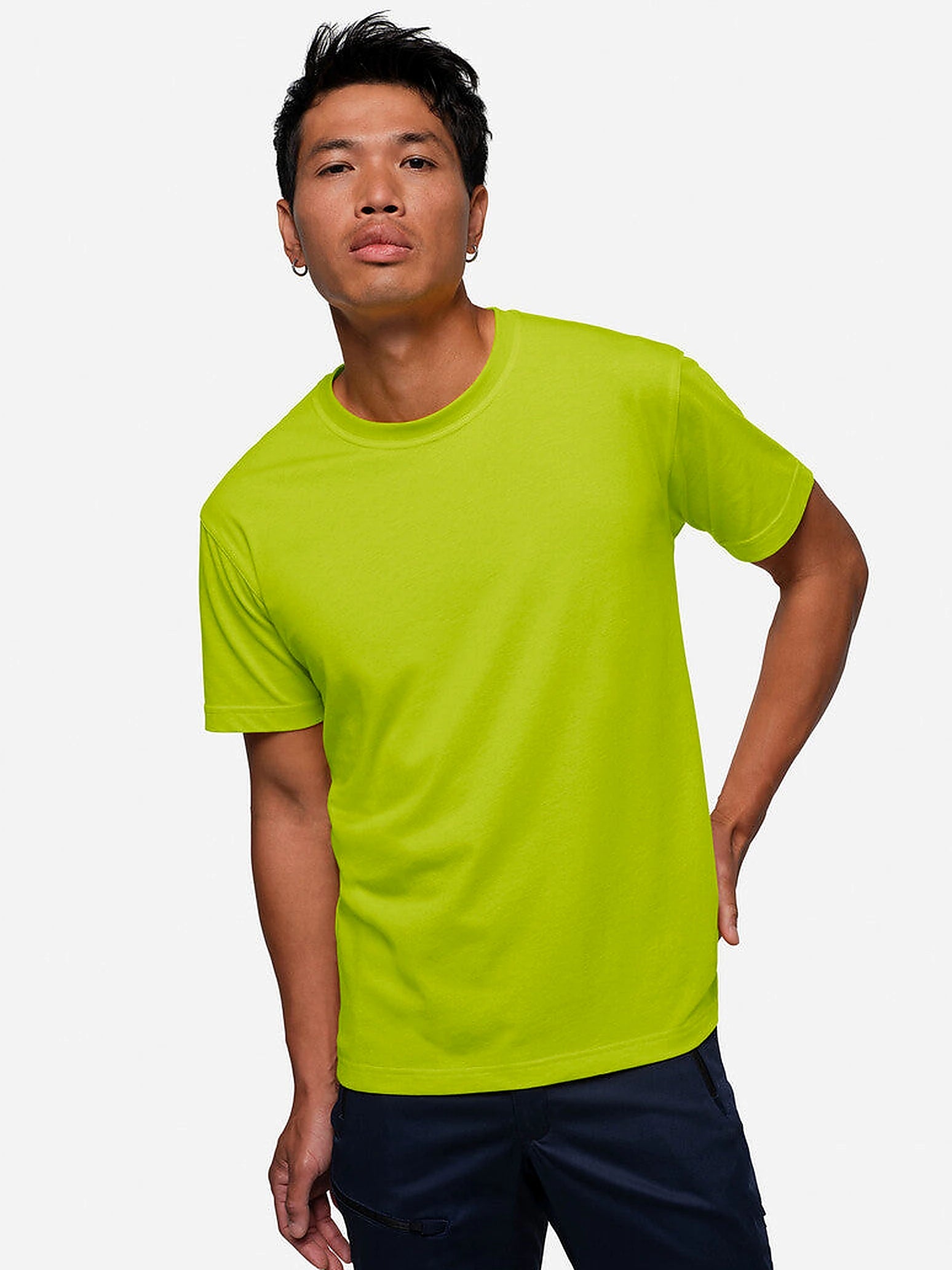 Unisex T-Shirt Performance Mikralinar® Kiwi by Hakro - ChefsCotton