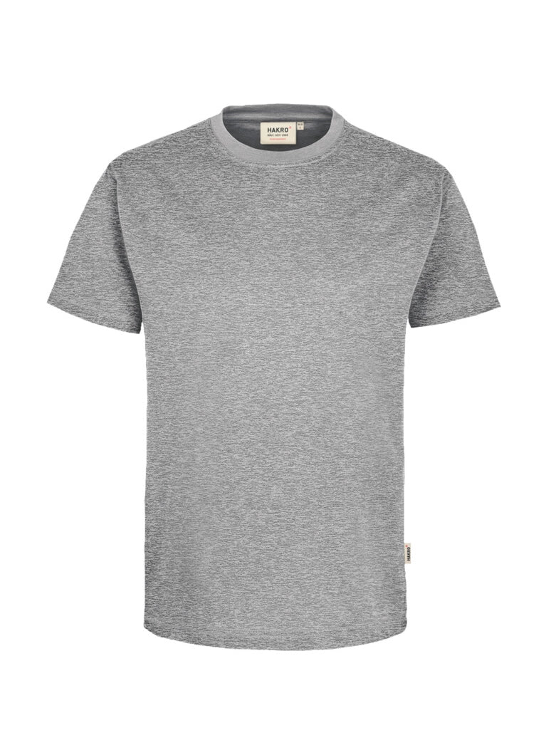 Unisex T-Shirt Performance Mikralinar® Mottled Grey by Hakro -  ChefsCotton