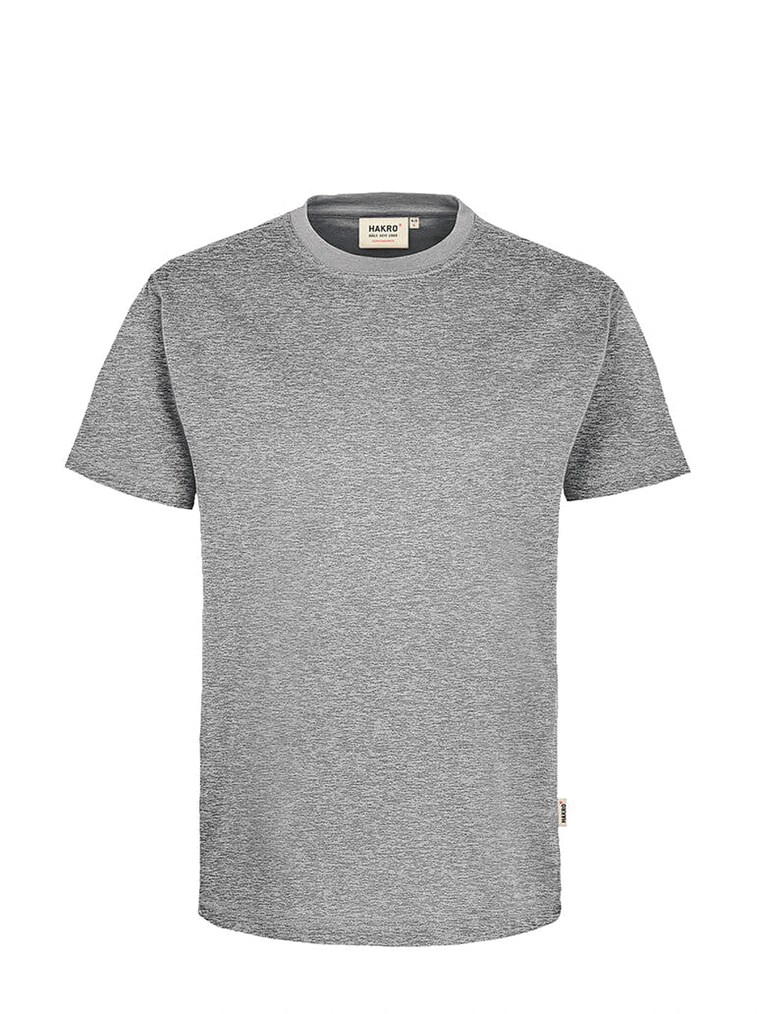 Unisex T-Shirt Performance Mikralinar® Mottled Grey by Hakro - ChefsCotton