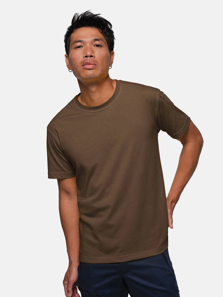 Unisex T-Shirt Performance Mikralinar® Nougat by Hakro -  ChefsCotton