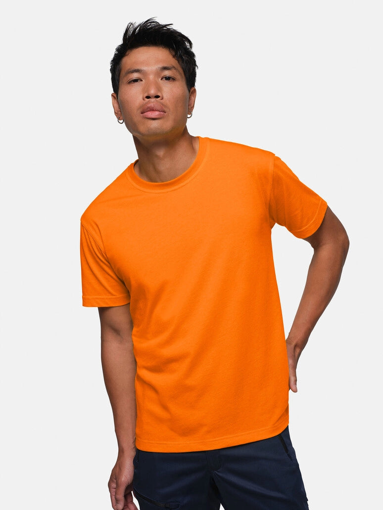 Unisex T-Shirt Performance Mikralinar® Orange by Hakro -  ChefsCotton