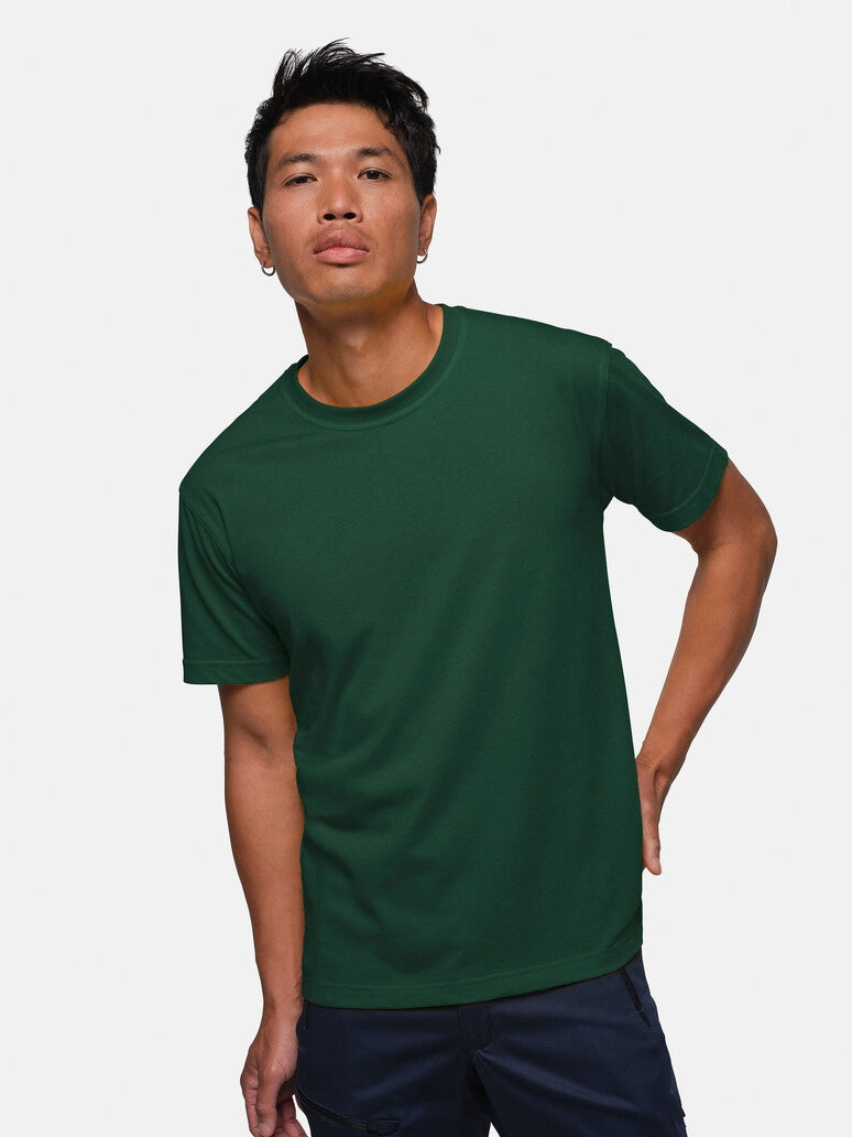 Unisex T-Shirt Performance Mikralinar® Pine Green by Hakro -  ChefsCotton