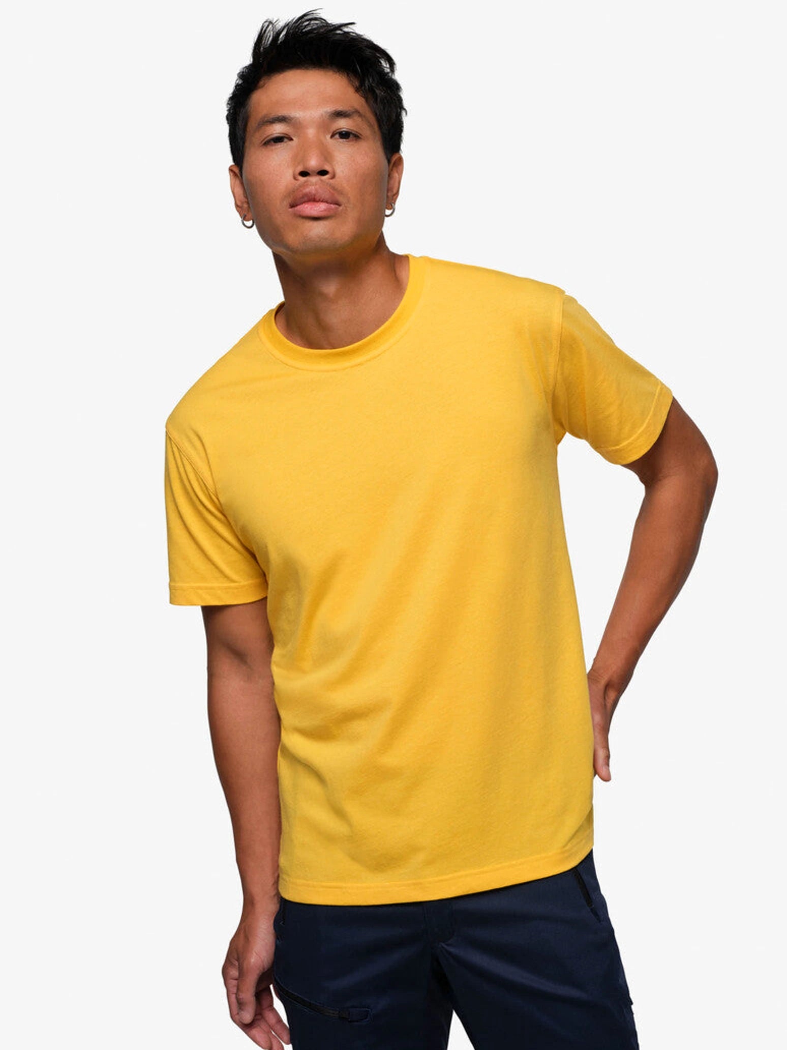 Performance Unisex T-Shirt Mikralinar® Sun Yellow by Hakro - ChefsCotton