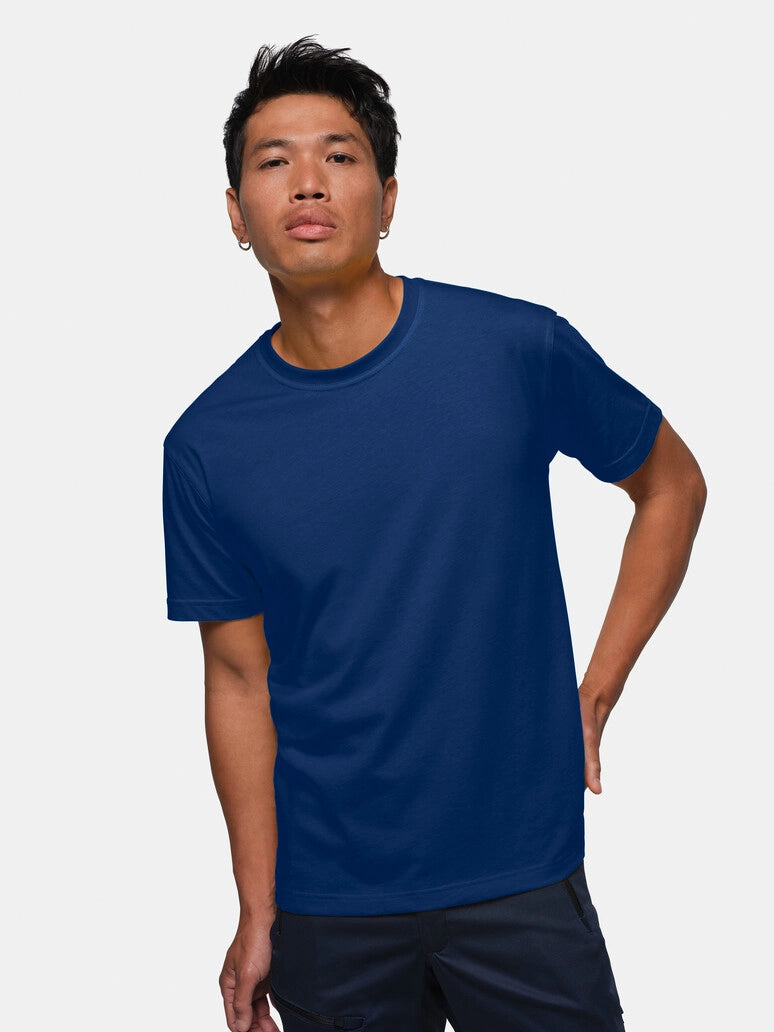 Unisex T-Shirt Performance Mikralinar® Ultramarine Blue by Hakro -  ChefsCotton