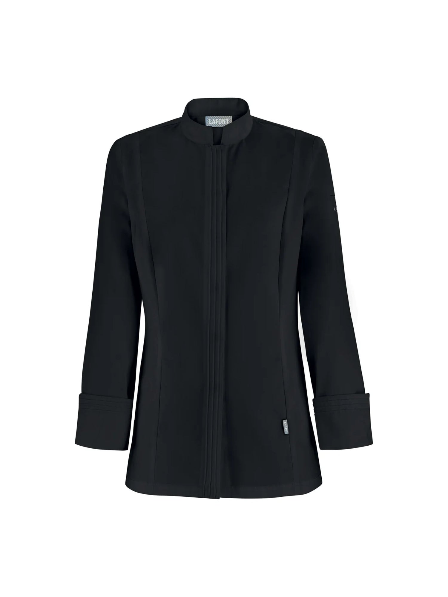 Women's Chef Jacket Cristal Pi Black by LaFont -  ChefsCotton