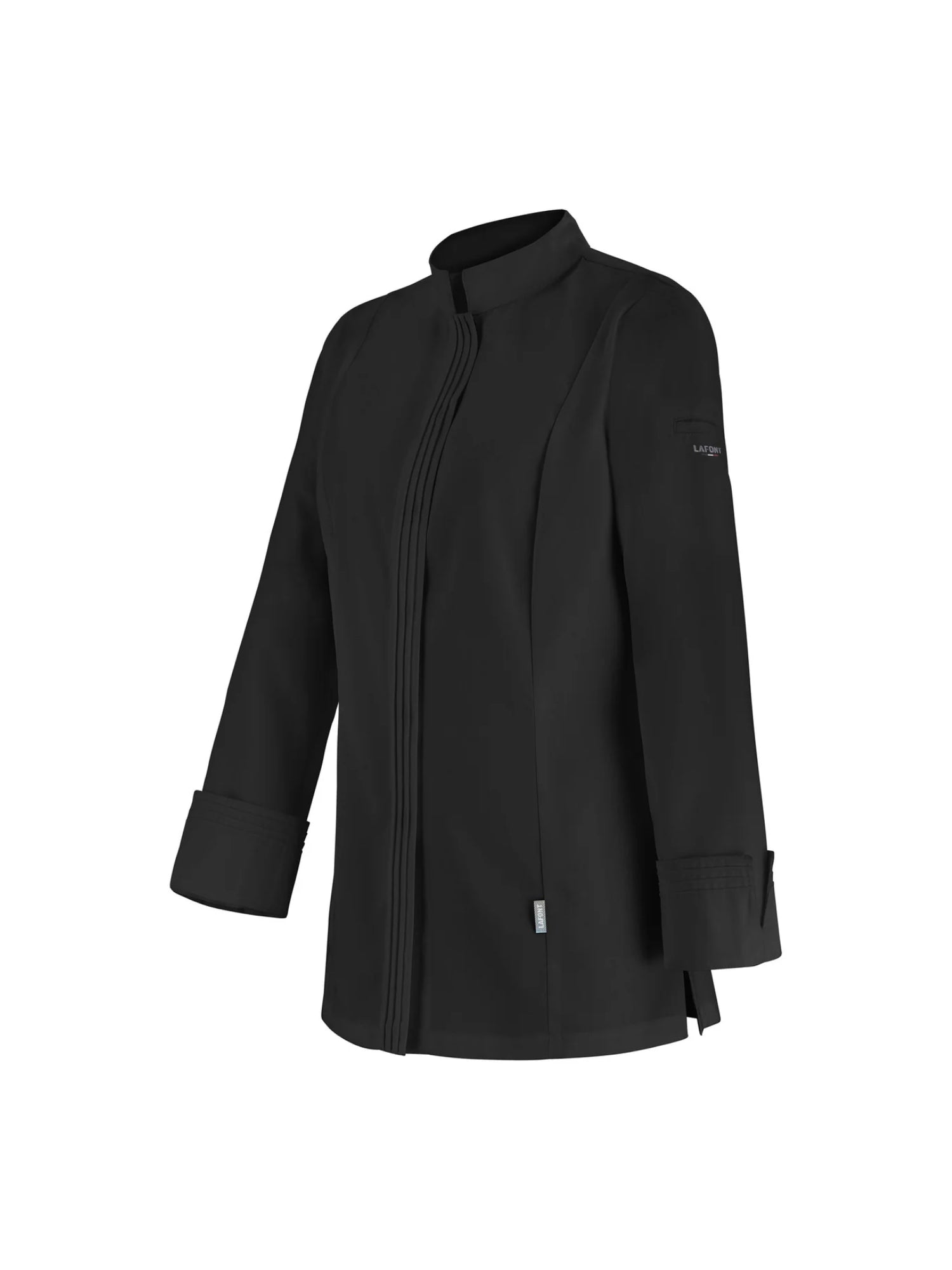 Women's Chef Jacket Cristal Pi Black by LaFont -  ChefsCotton