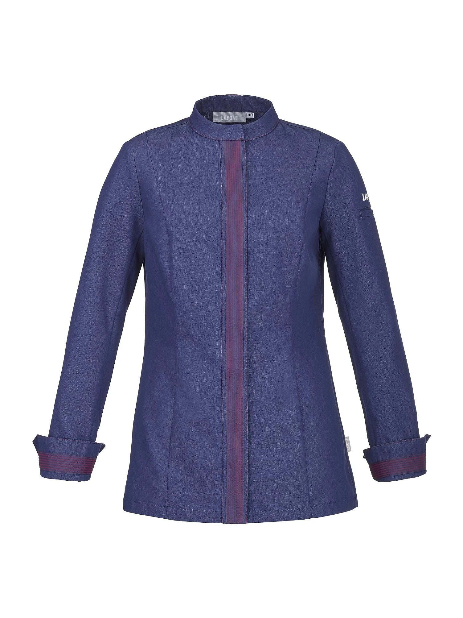 Women's Chef Jacket Fava Navy