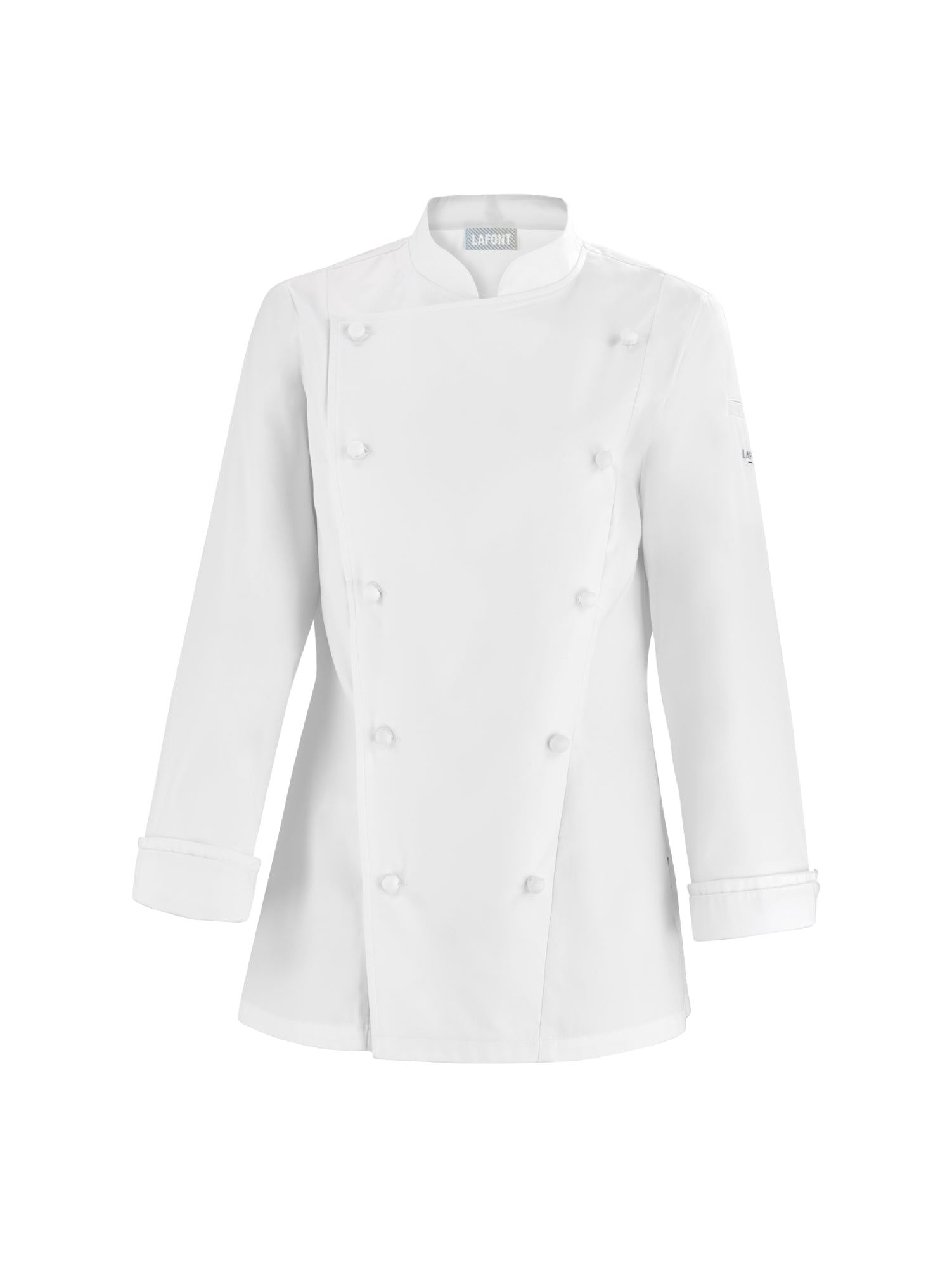 Women's Chef Jacket Platine White by LaFont - ChefsCotton