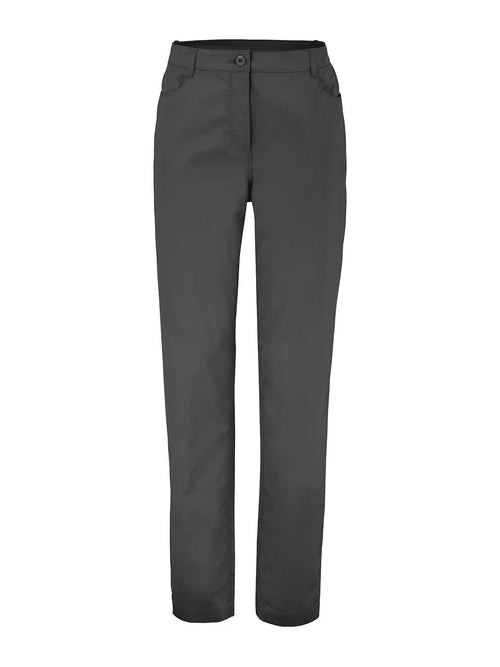Balard women’s kitchen and service catering pants in Anthracite Grey by La Font | ChefsCotton