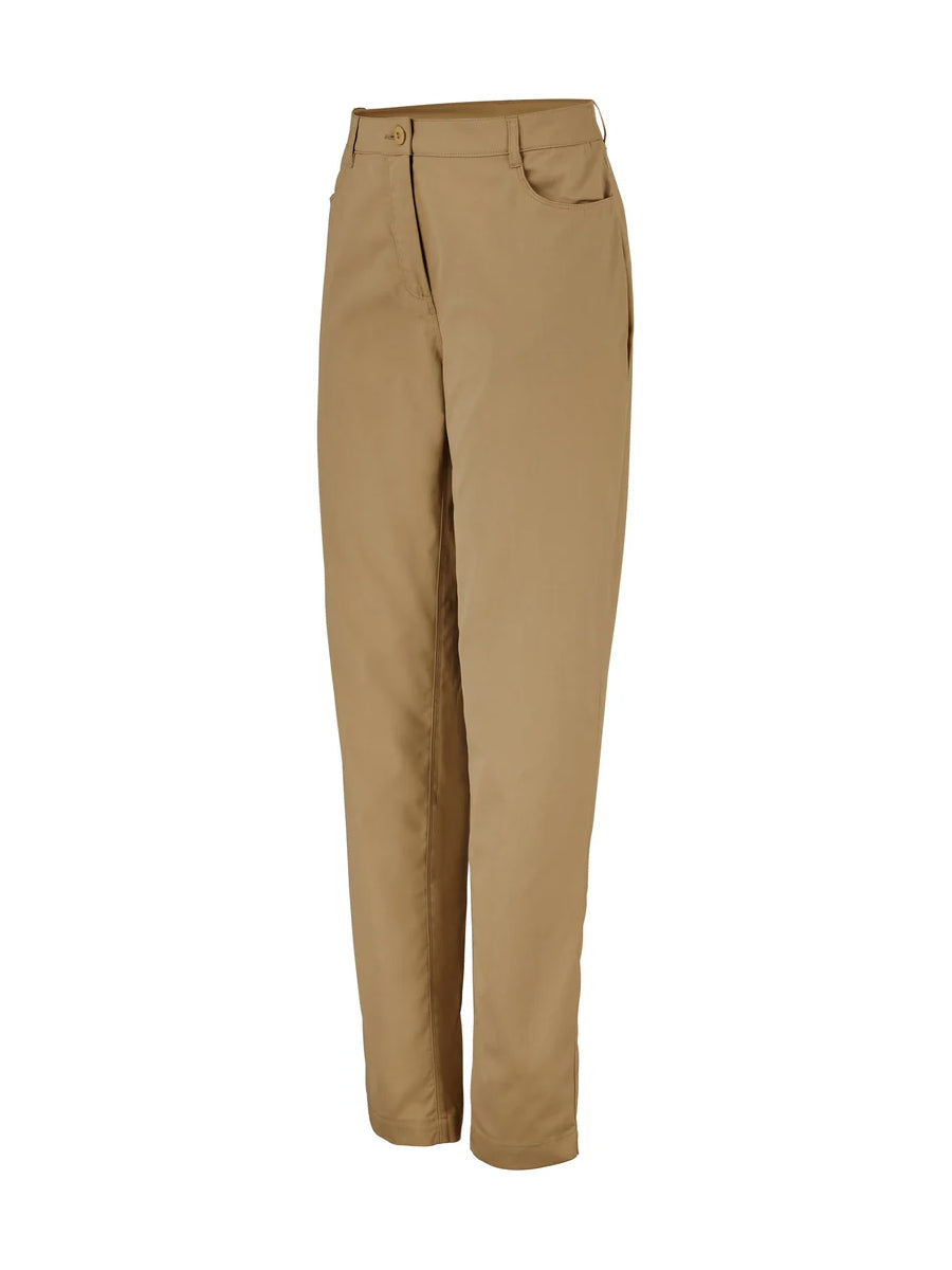 Balard women’s kitchen and service catering pants in Camel Brown by La Font | ChefsCotton