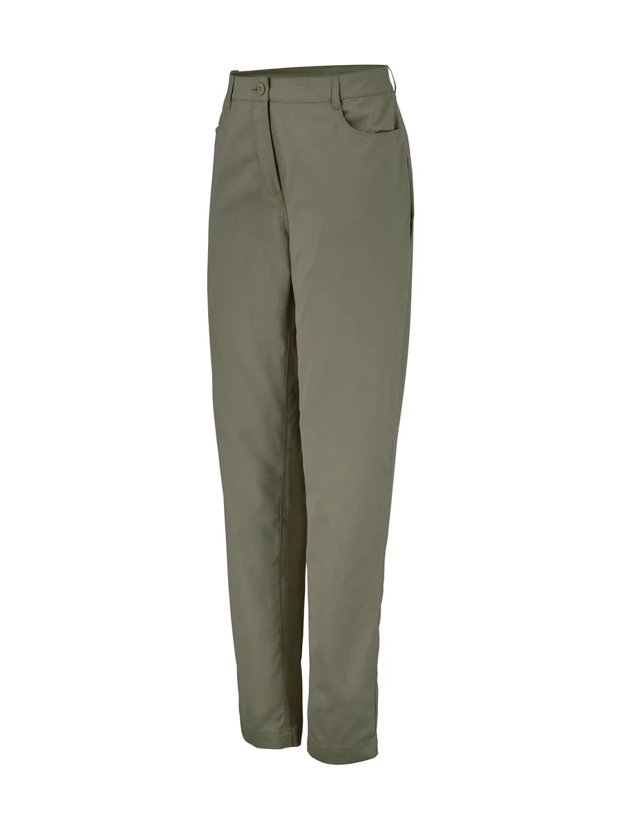 Balard women’s kitchen and service catering pants in Khaki Green by La Font | ChefsCotton