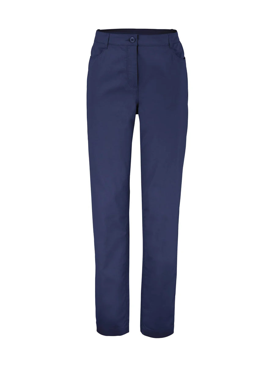 Balard women’s kitchen and service catering pants in Navy Blue by La Font | ChefsCotton
