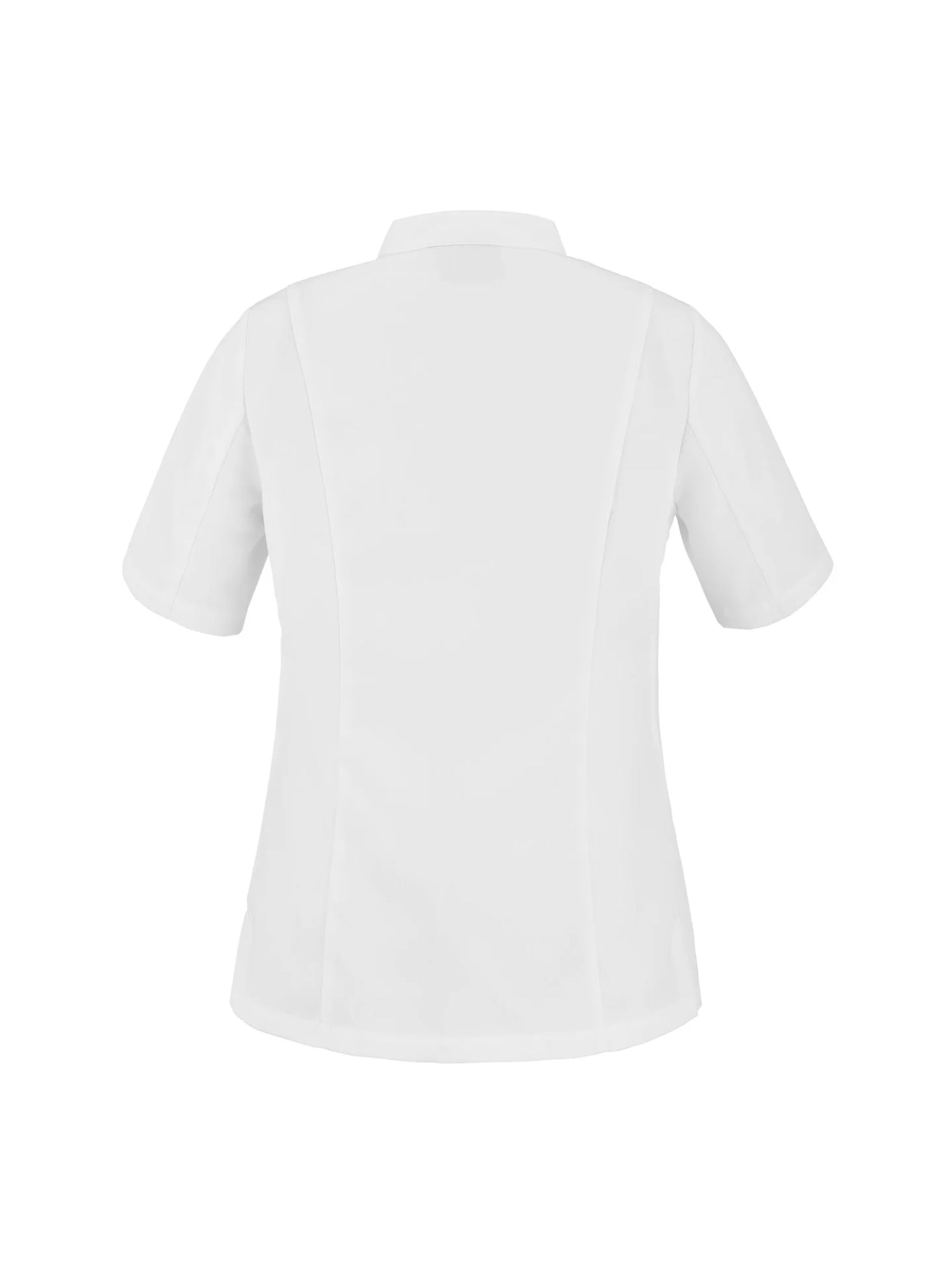 Women's Short-Sleeved Chef Jacket Cristal Pi White by LaFont -  ChefsCotton
