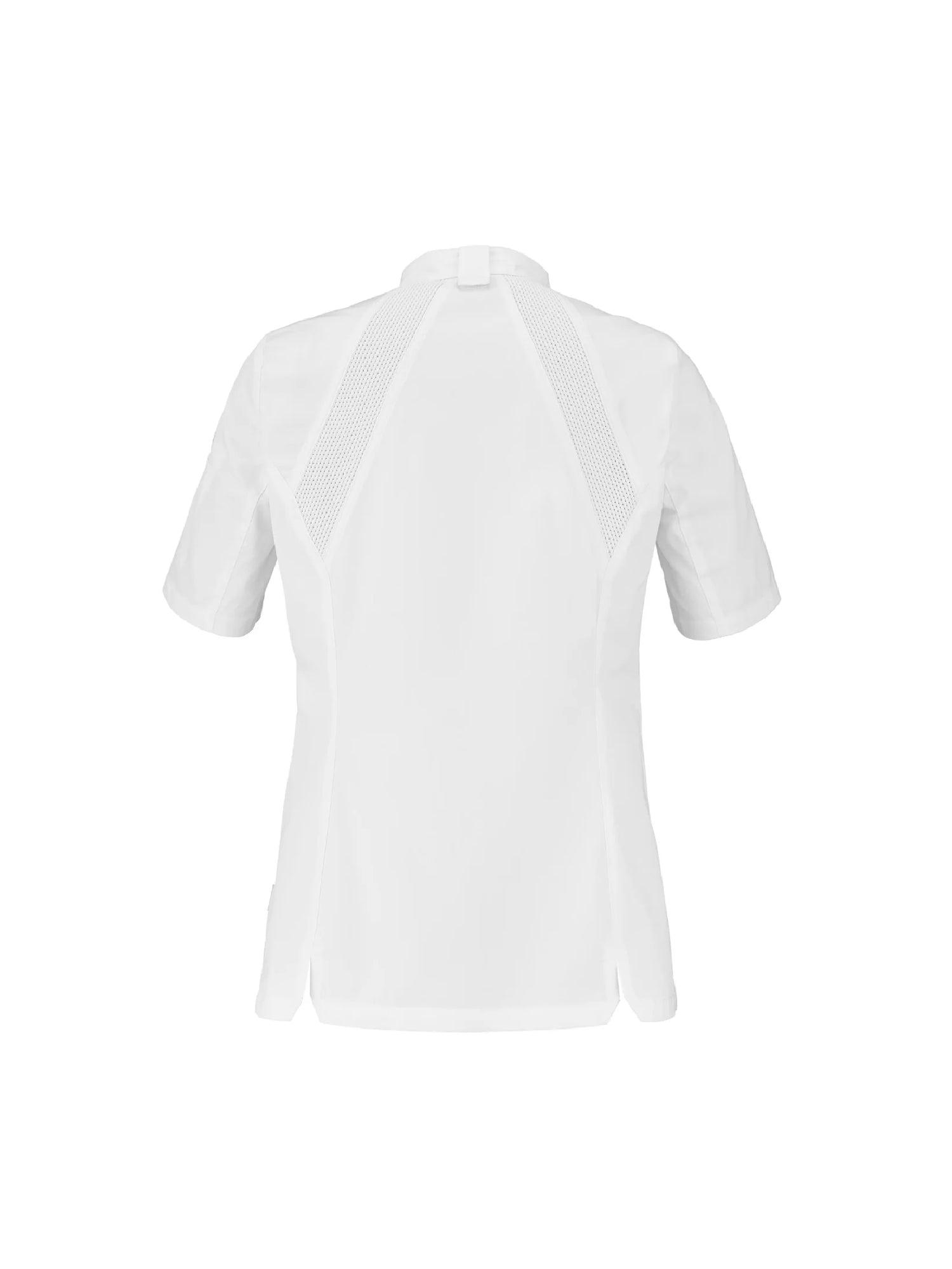 Women Short Sleeve Chef Jacket Marjoram White by La Font - Get the best deal at ChefsCotton