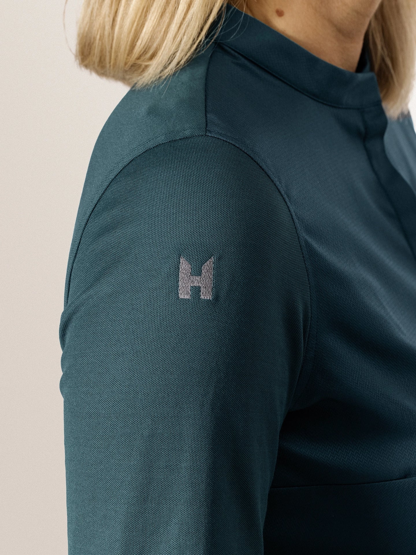 Chef Jacket Jolie Petrol by Le Nouveau Chef -  ChefsCotton
