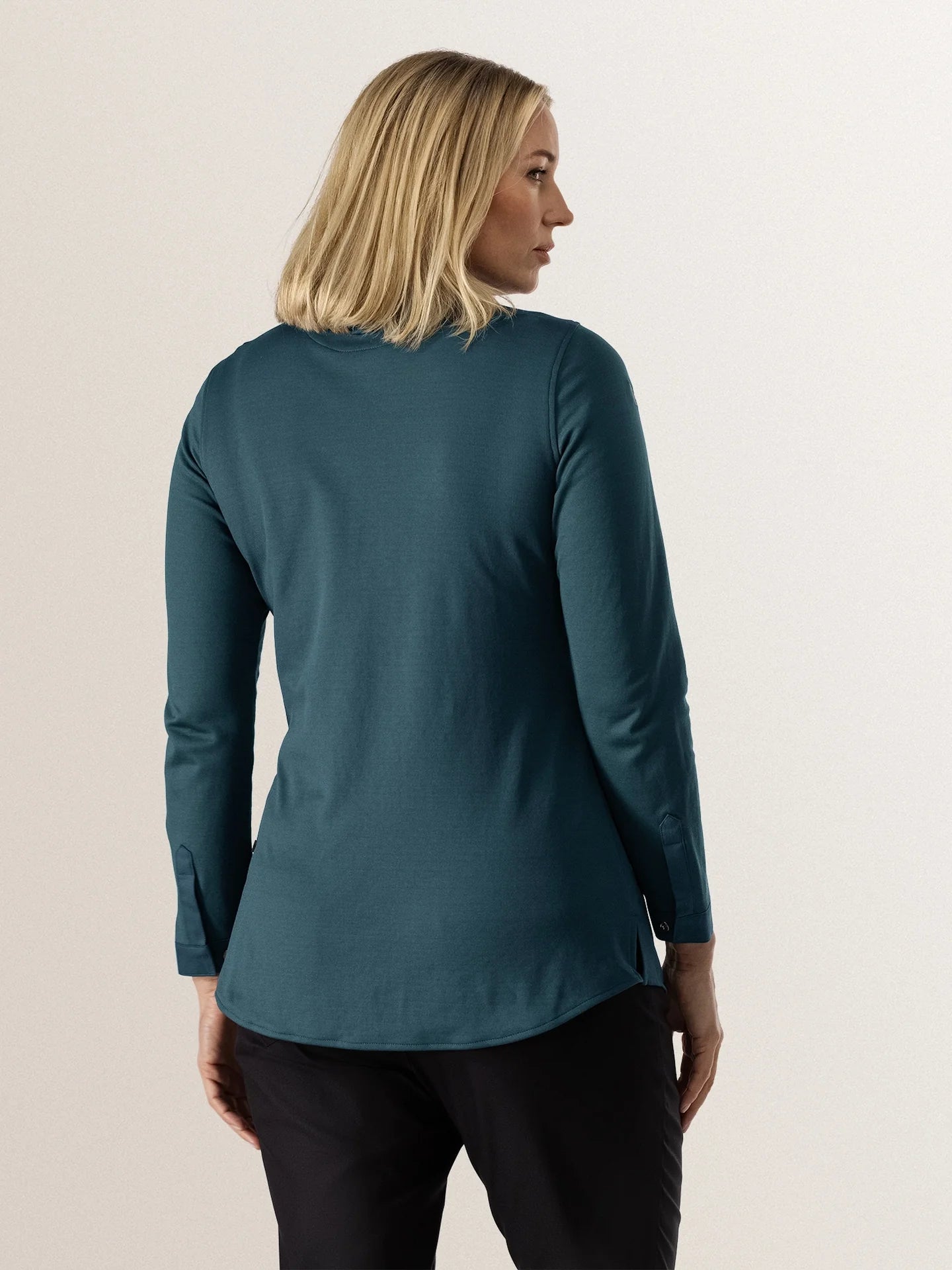Chef Jacket Jolie Petrol by Le Nouveau Chef -  ChefsCotton