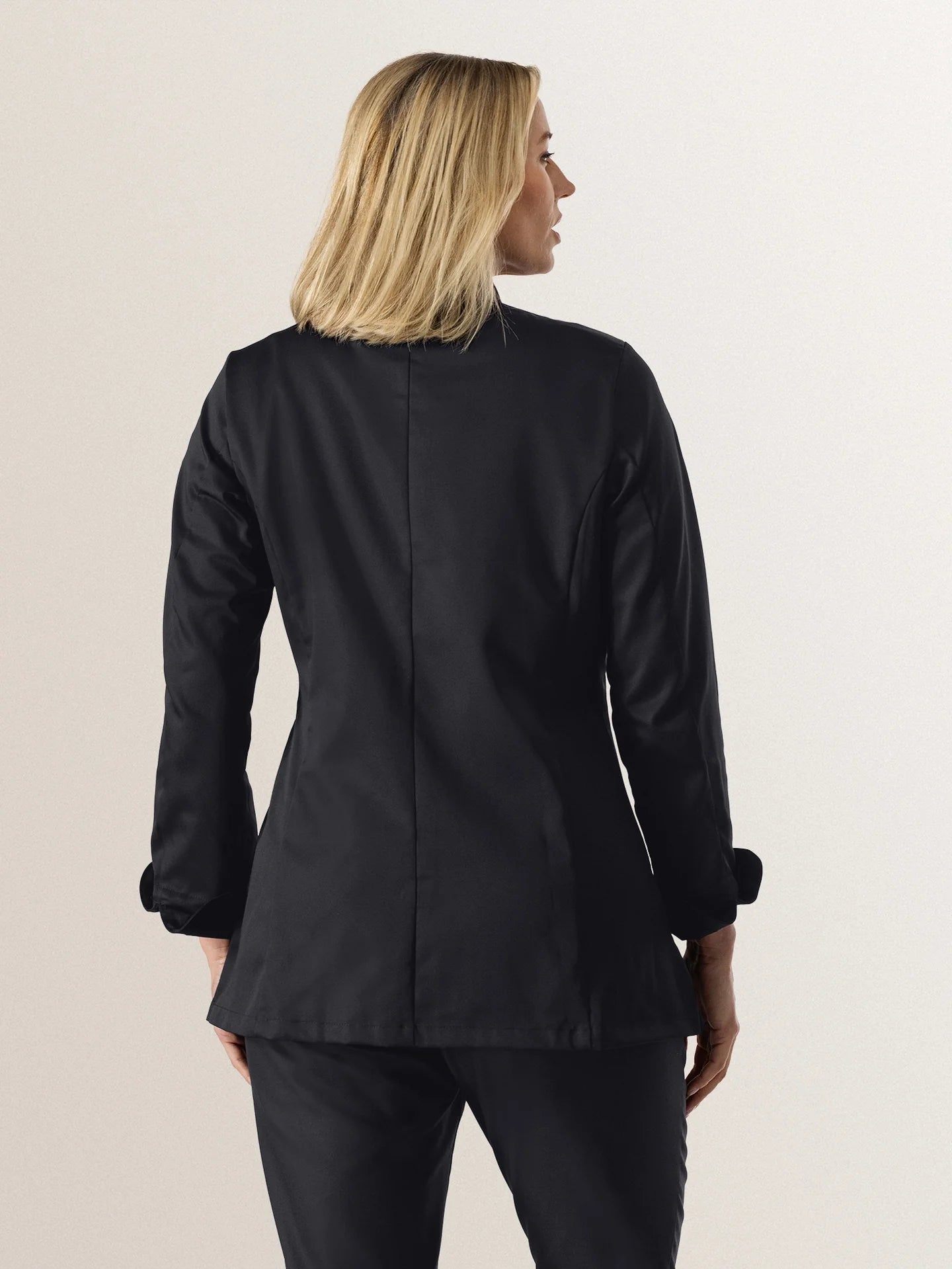Chef Jacket Venus Black by Le Nouveau Chef -  ChefsCotton