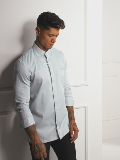 Chef Jacket Alain Pearl Grey by Le Nouveau Chef