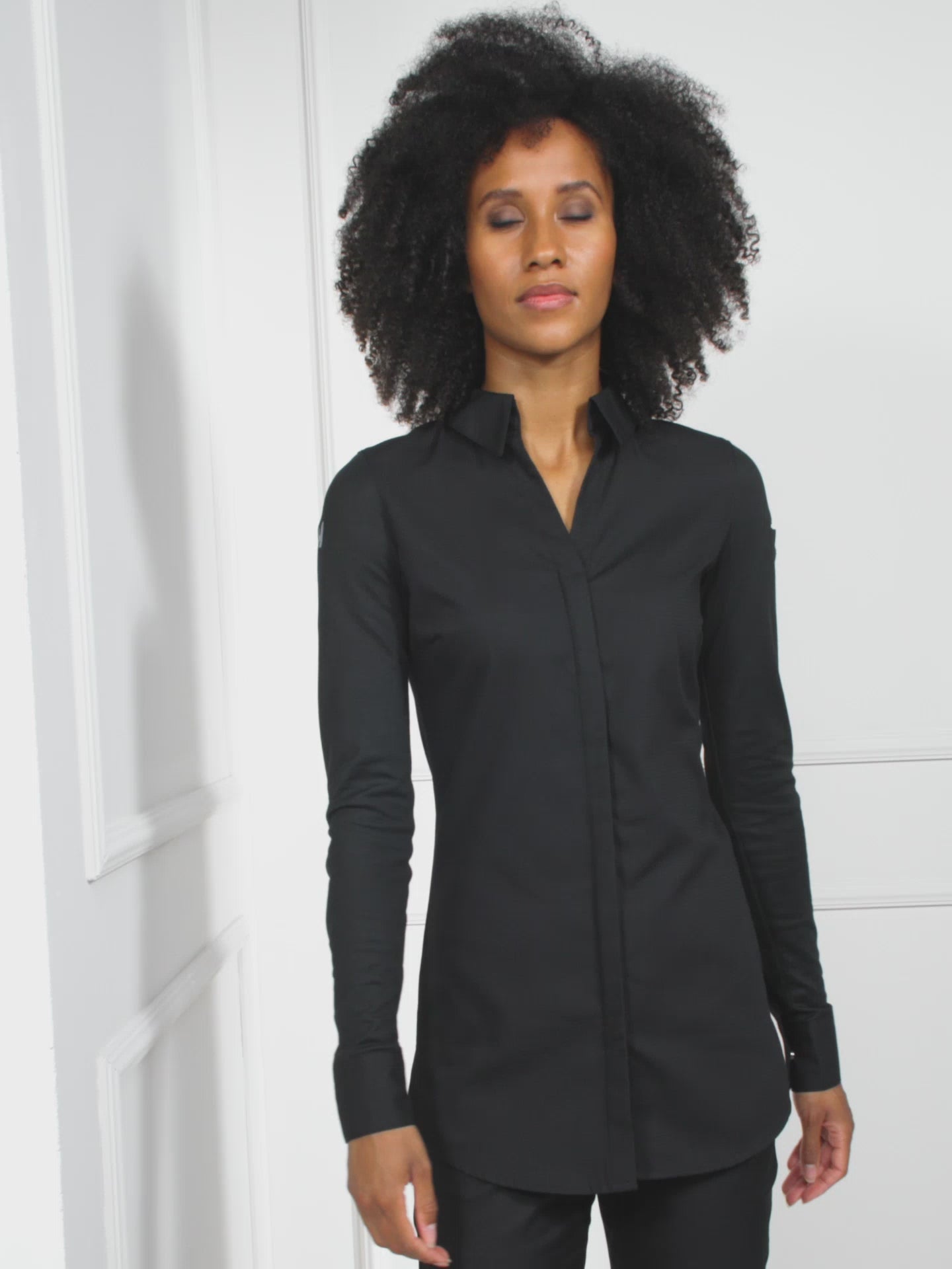 Chef Jacket Sophie Black by Le Nouveau Chef