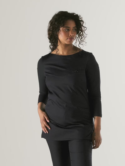Chef Jacket Evy Black by Le Nouveau Chef -  ChefsCotton