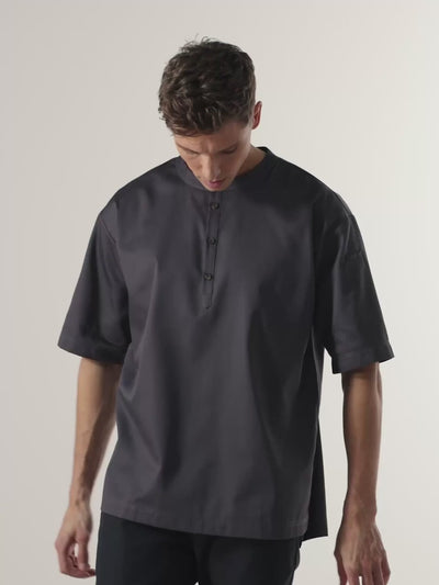 T-Shirt Gorgio Dark Grey by Le Nouveau Chef -  ChefsCotton